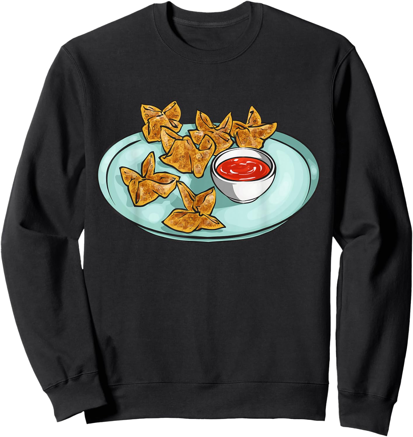 Crab Rangoon Crab Rangoon Sweatshirt - Sweatshirt | Black