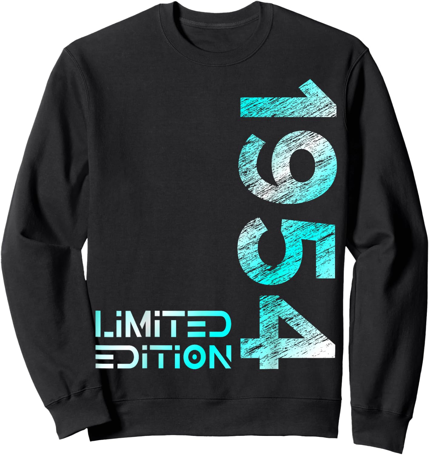 70th Birthday Limited Edition Vintage 1954 Man Woman , black Sweatshirt - Sweatshirt | Black