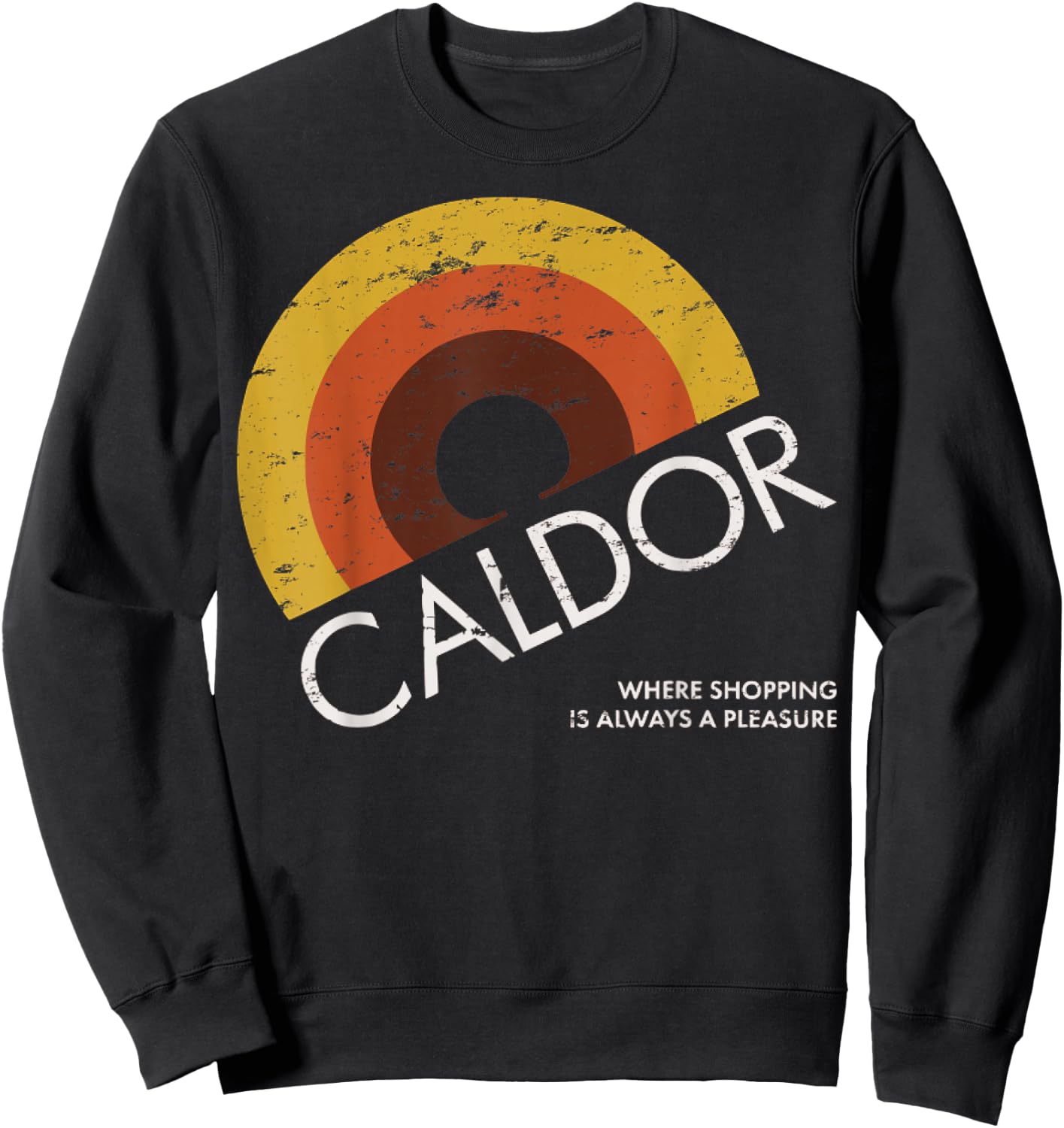 Caldor Vintage Retro Caldors Department Sweatshirt - Sweatshirt | Black