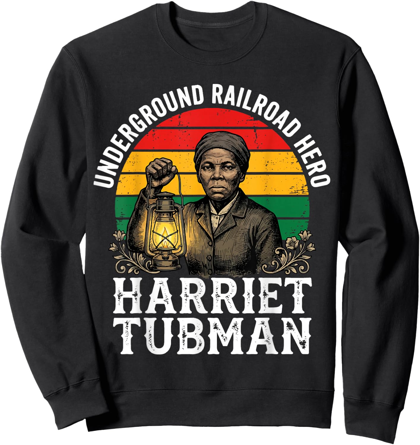 Harriet Tubman Sweatshirt - Sweatshirt | Black