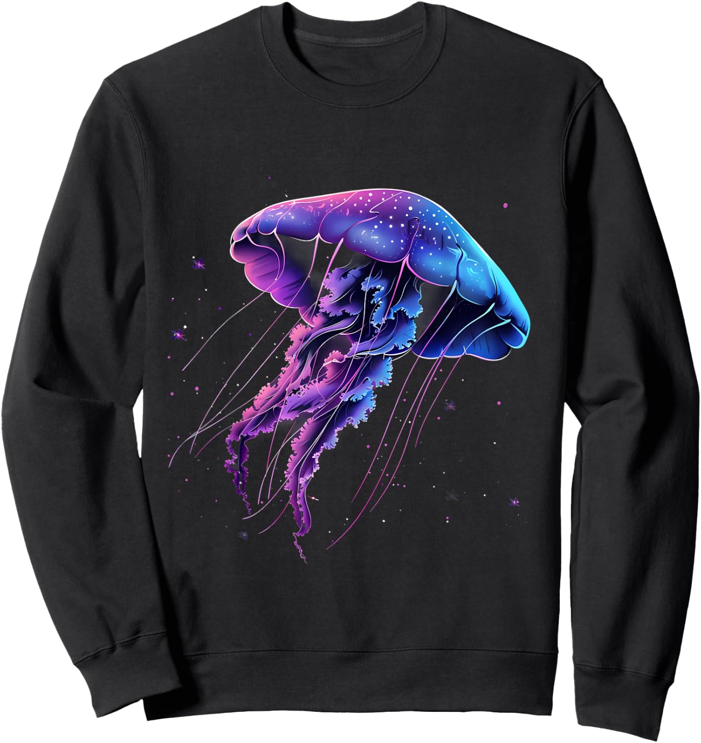 Jellyfish Sea Ocean Jellyfish Ocean Sea Animal Lover Artwork Sweatshirt - Sweatshirt | Black