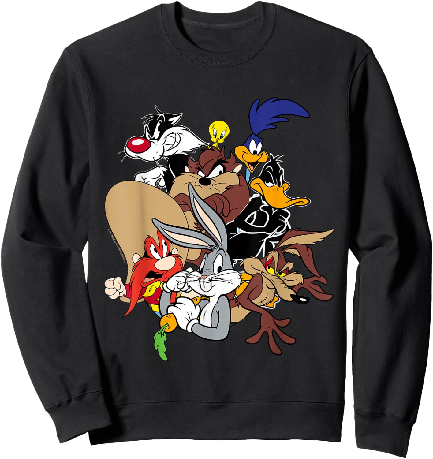 Looney Tunes Main Group of Characters Sweatshirt - Sweatshirt | Black