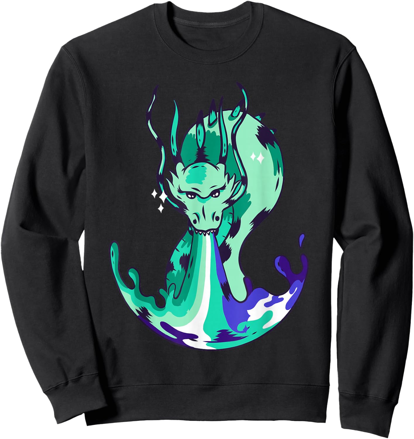 Dragon MLM Pride Gay Male Flag LGBT MLM Flag MLM Sweatshirt - Sweatshirt | Black