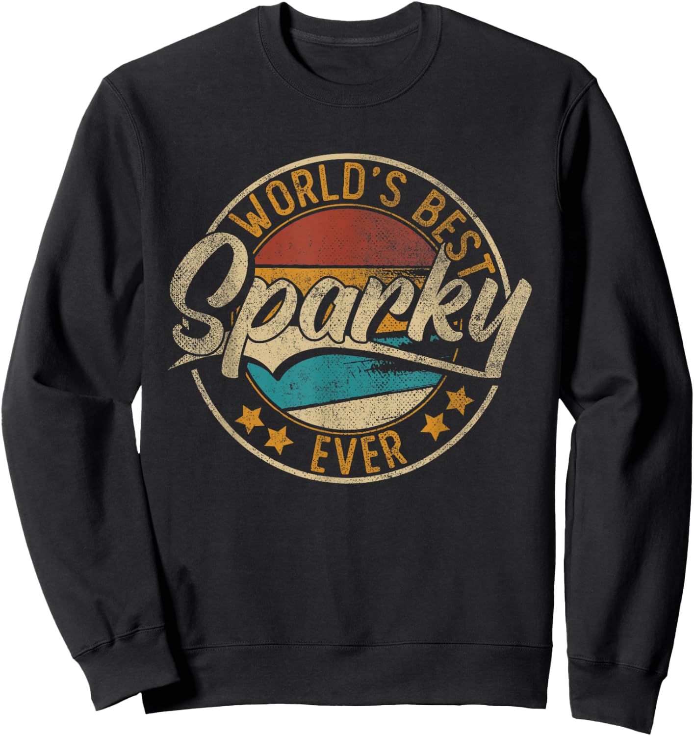 Worlds Best Sparky | Electrician Sweatshirt - Sweatshirt | Black