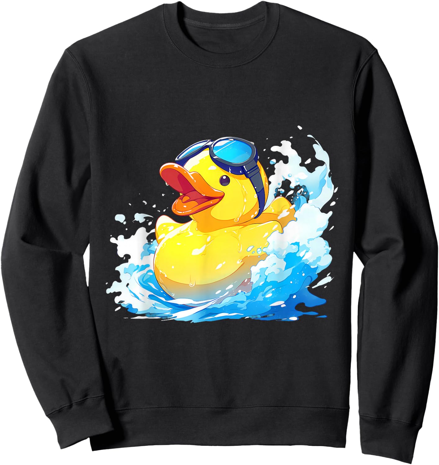 Rubber Duck Rubber Duckling Rubber Duckie Rubber Duck Lover Sweatshirt - Sweatshirt | Black