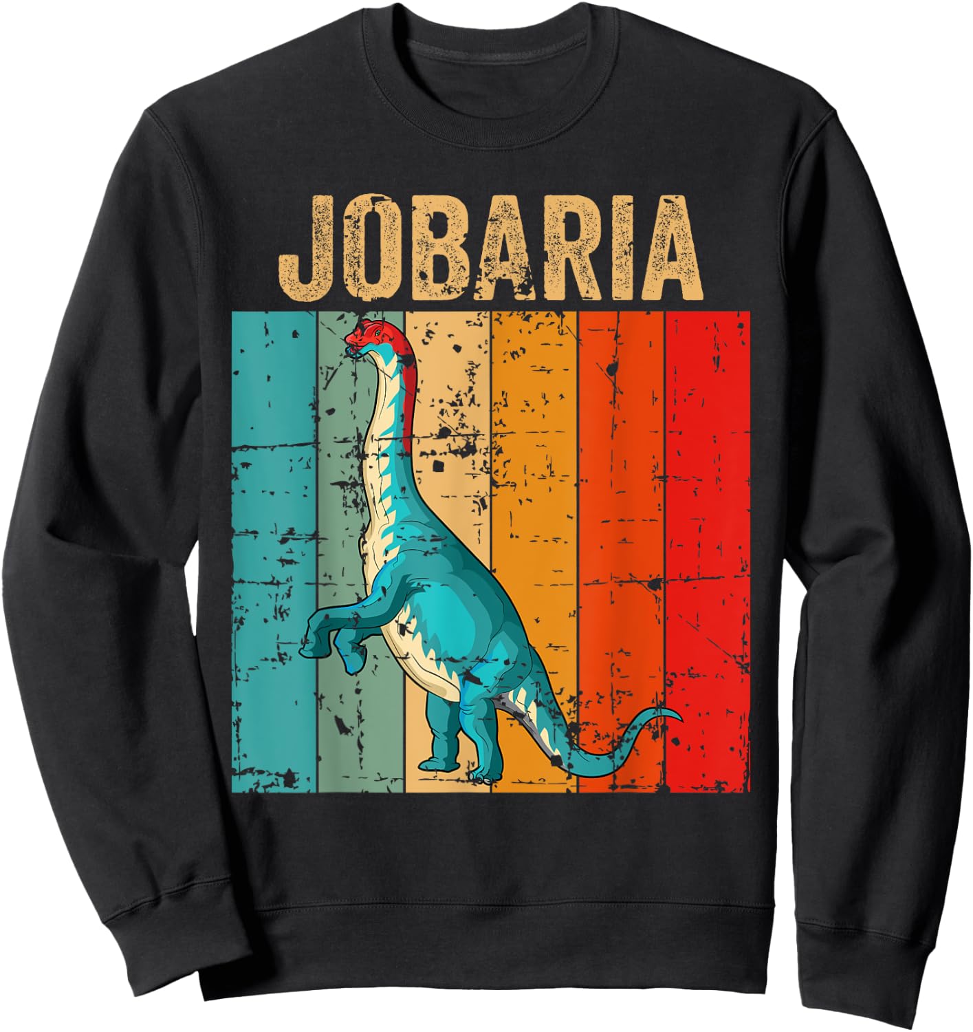 Dino Jobaria Dinosaur Sweatshirt - Sweatshirt | Black