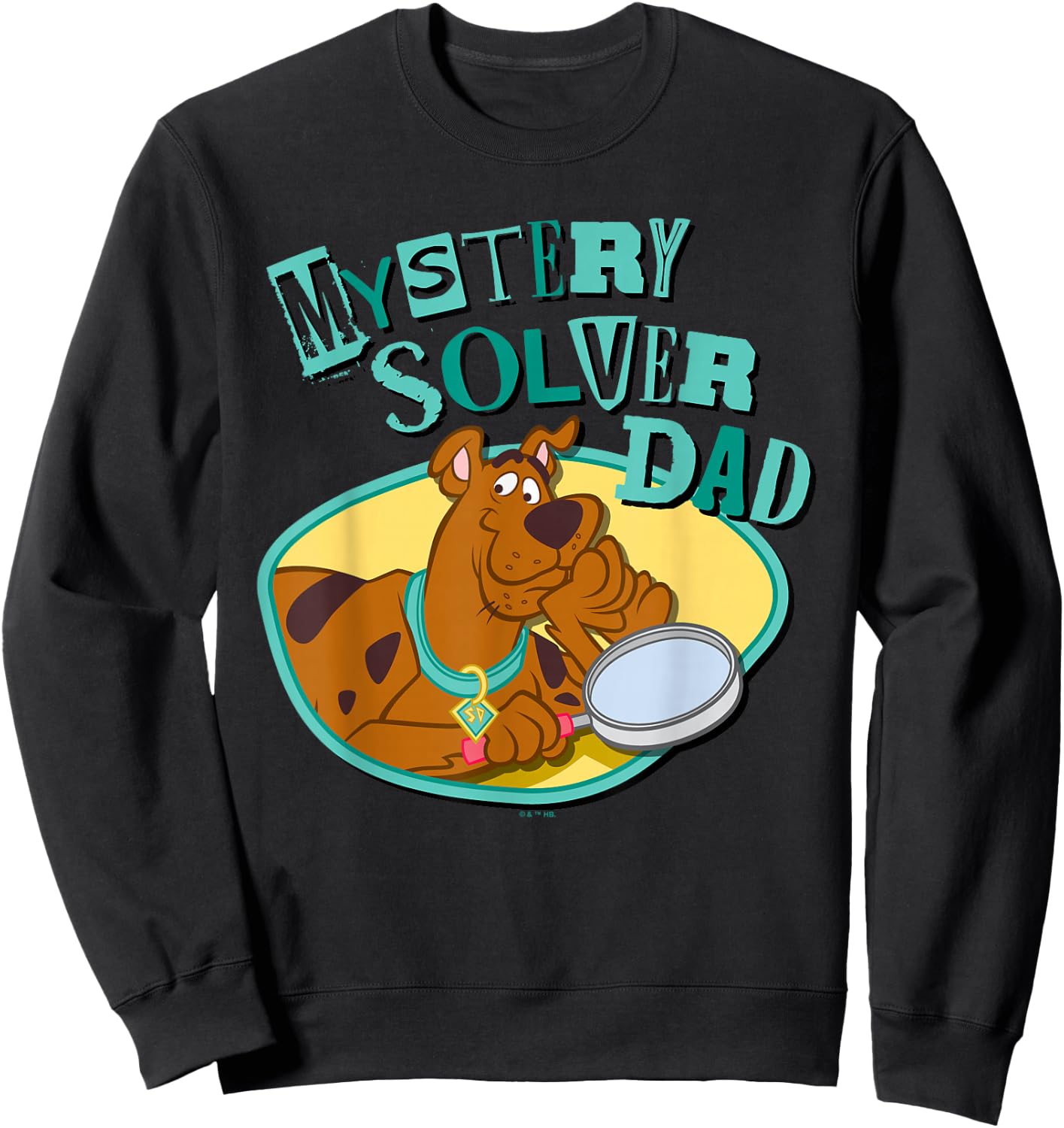 Scooby-Doo Father's Day Mystery Solver Dad Sweatshirt - Sweatshirt | Black