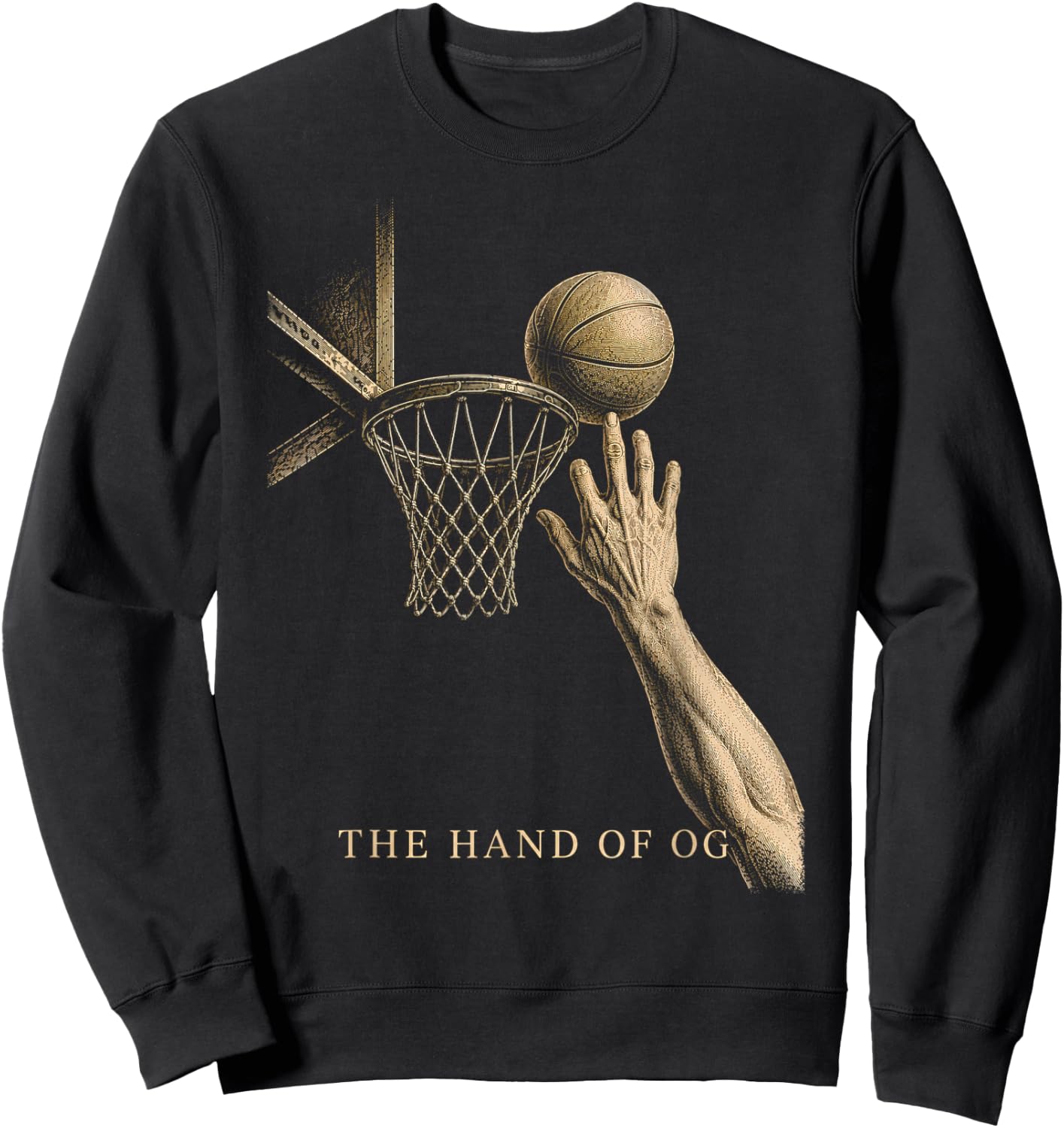 Anunoby OG | The Hand of OG Sweatshirt - Sweatshirt | Black