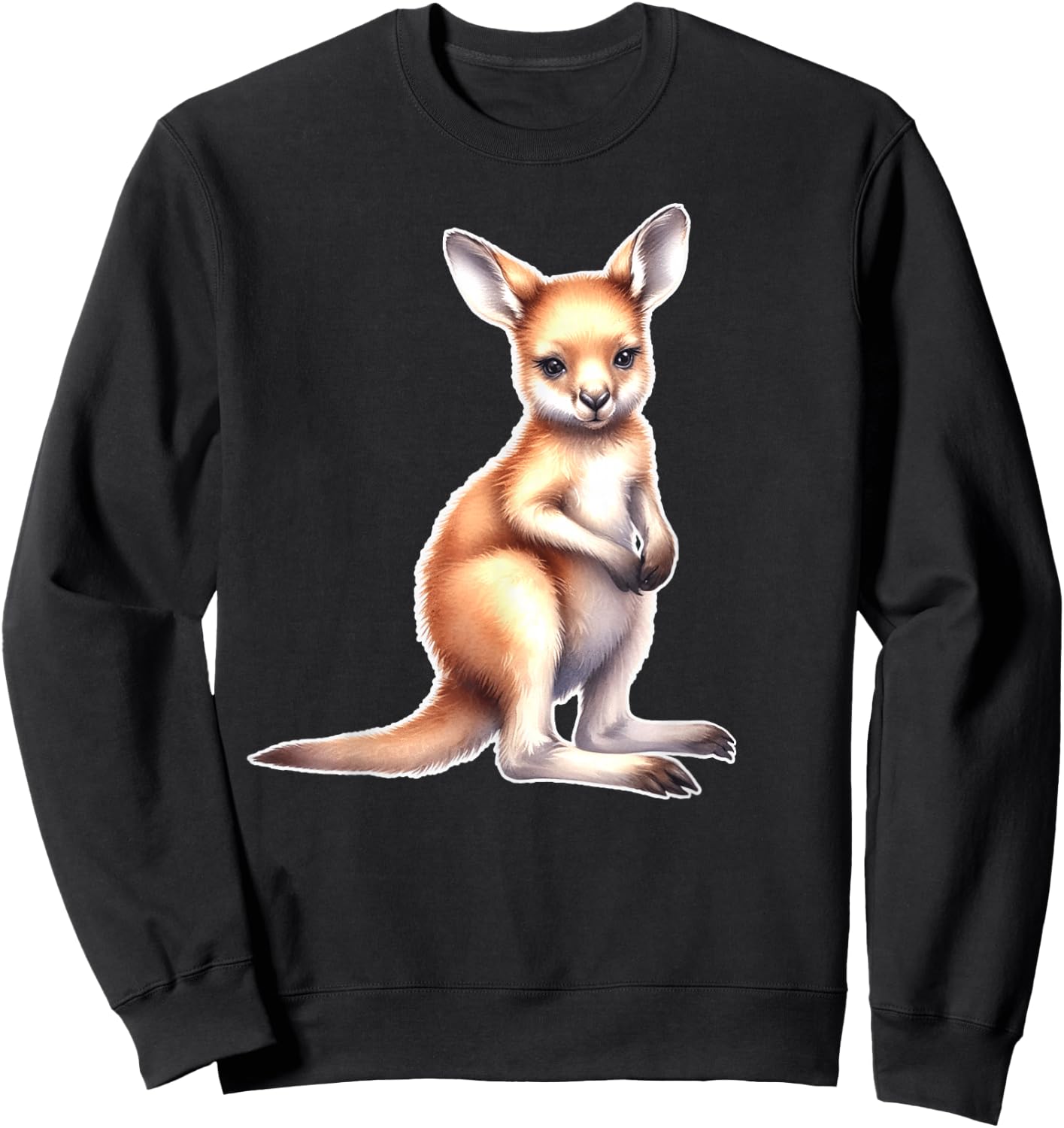 Kangaroo x Baby Kangaroo Joey Sweatshirt - Sweatshirt | Black