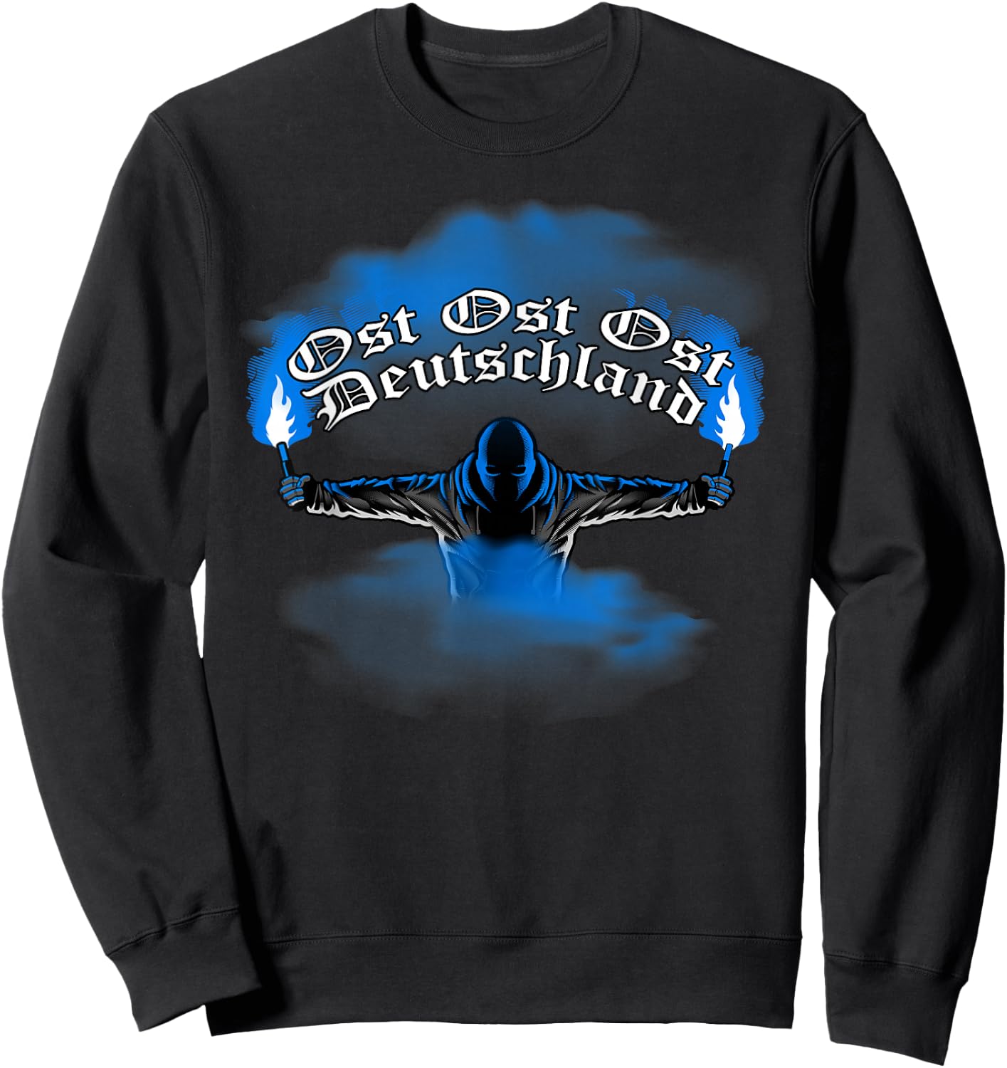 East Germany – Pyrotechnics – Pyro – Bengalo – Blue Sweatshirt - Sweatshirt | Black