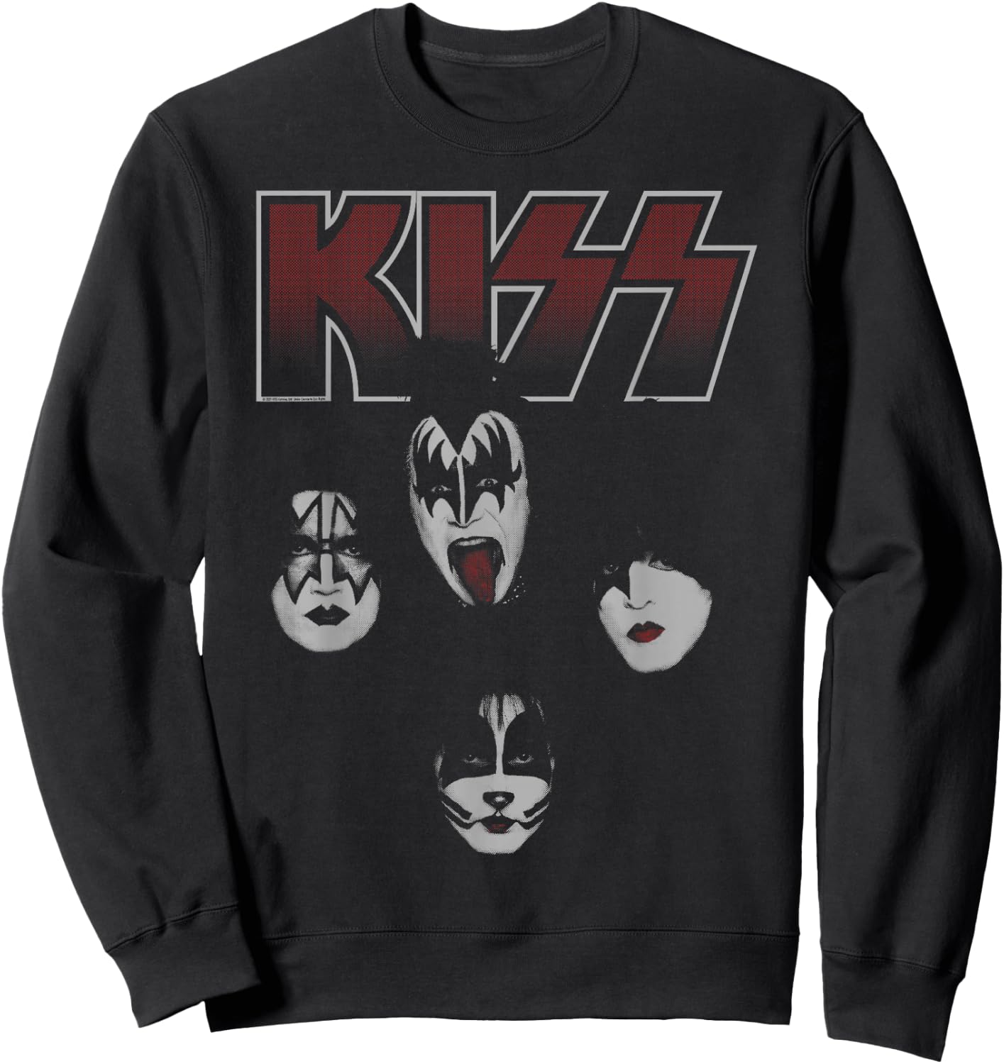 KISS - Portrait Sweatshirt - Sweatshirt | Black