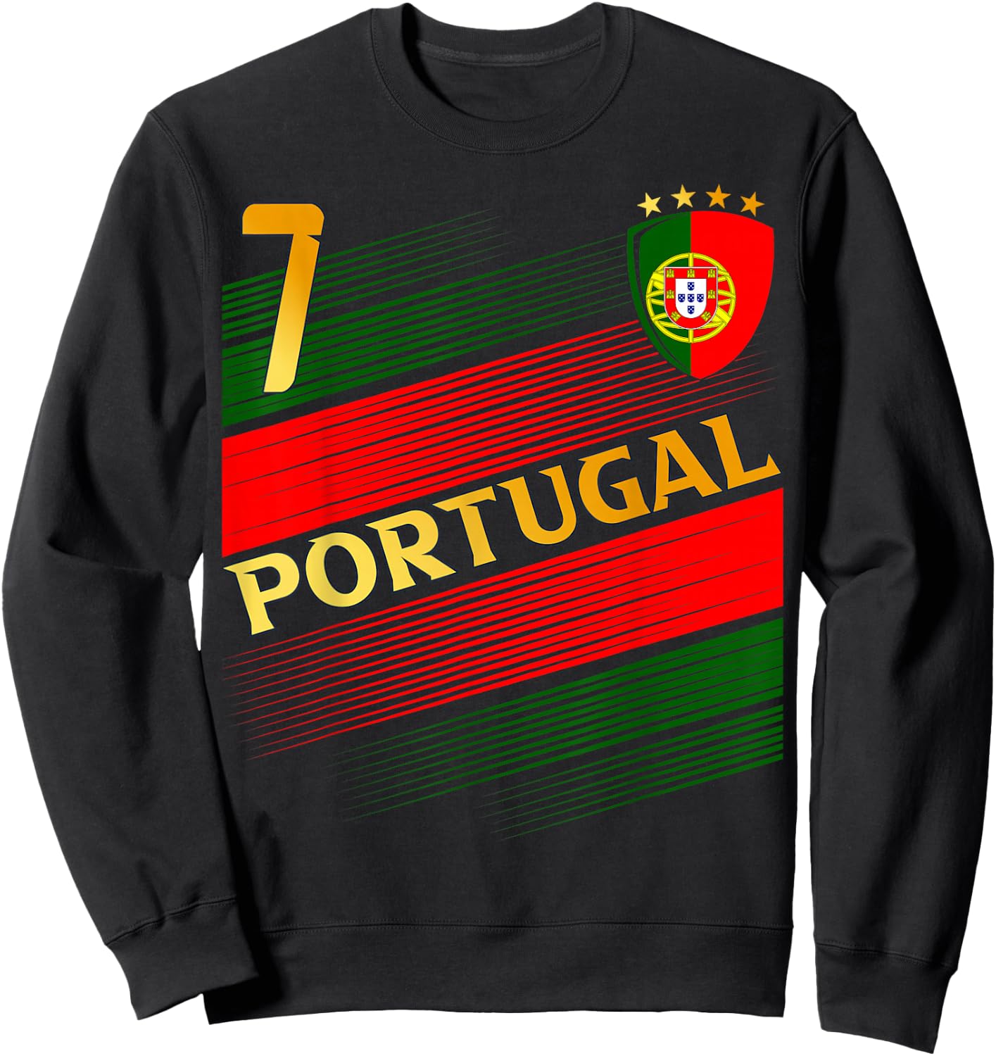 Funny Sarcastic Gifts Store Portugal Flag Portugese Pride Lovers Sweatshirt - Sweatshirt | Black