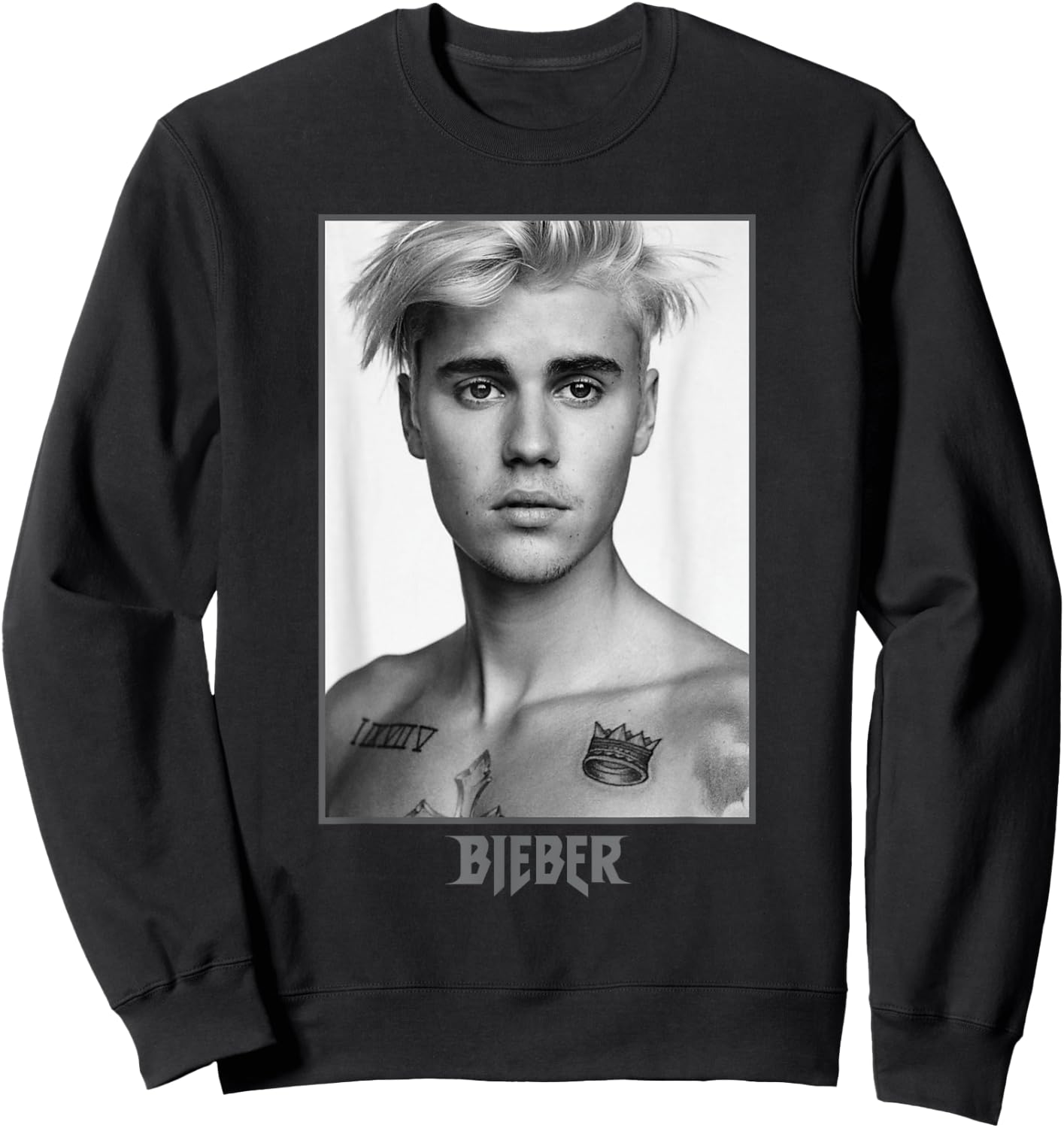 Justin Bieber Sorry Photo Sweatshirt - Sweatshirt | Black