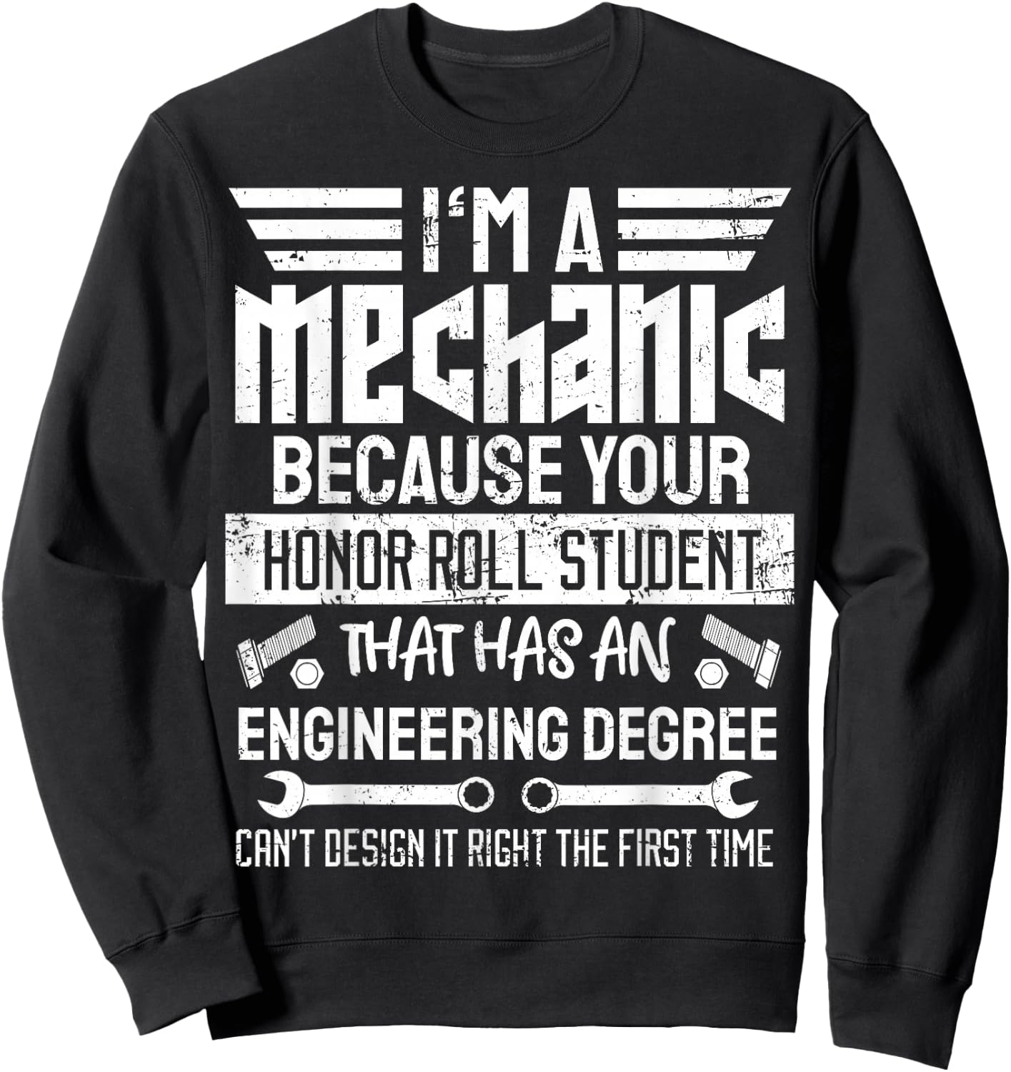 Mechanic Car Guy Mechanics DIY Handyman Garage Repair Shop Sweatshirt - Sweatshirt | Black