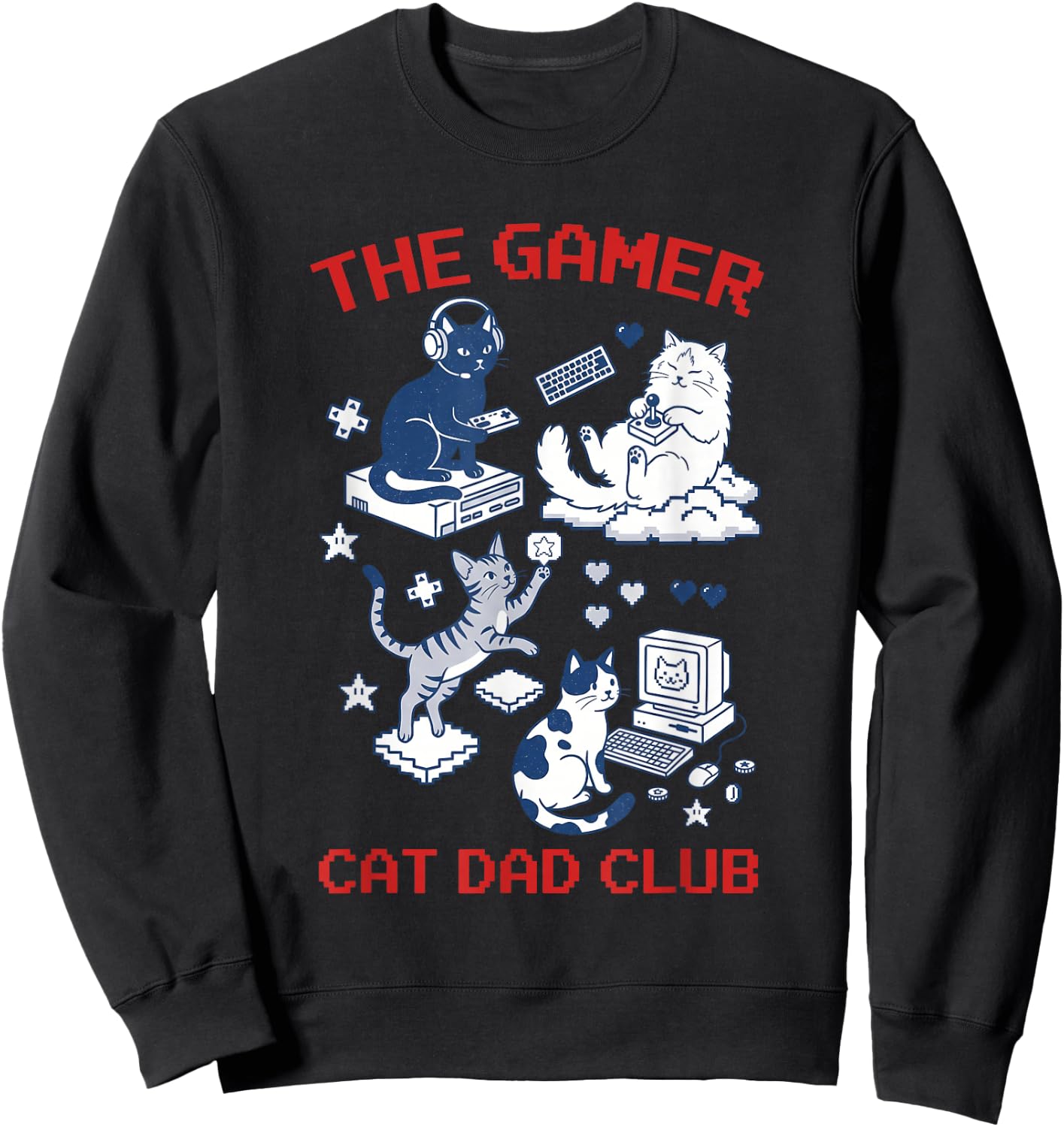 Funny Design Sweatshirt - Sweatshirt | Black