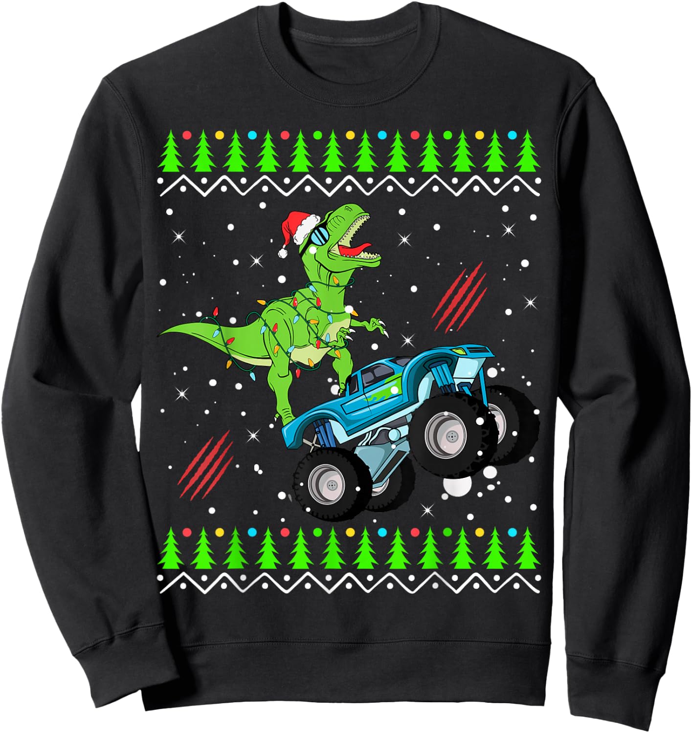 Christmas Sweater Sweatshirt - Sweatshirt | Black