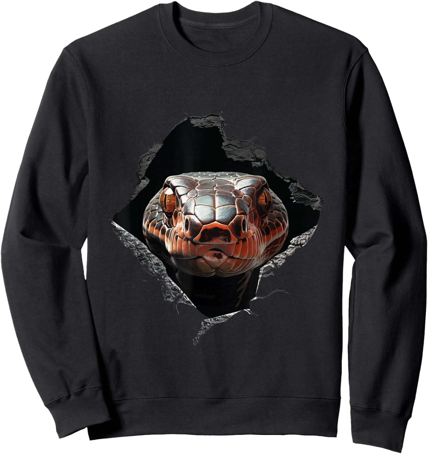Snake Sweatshirt - Sweatshirt | Black