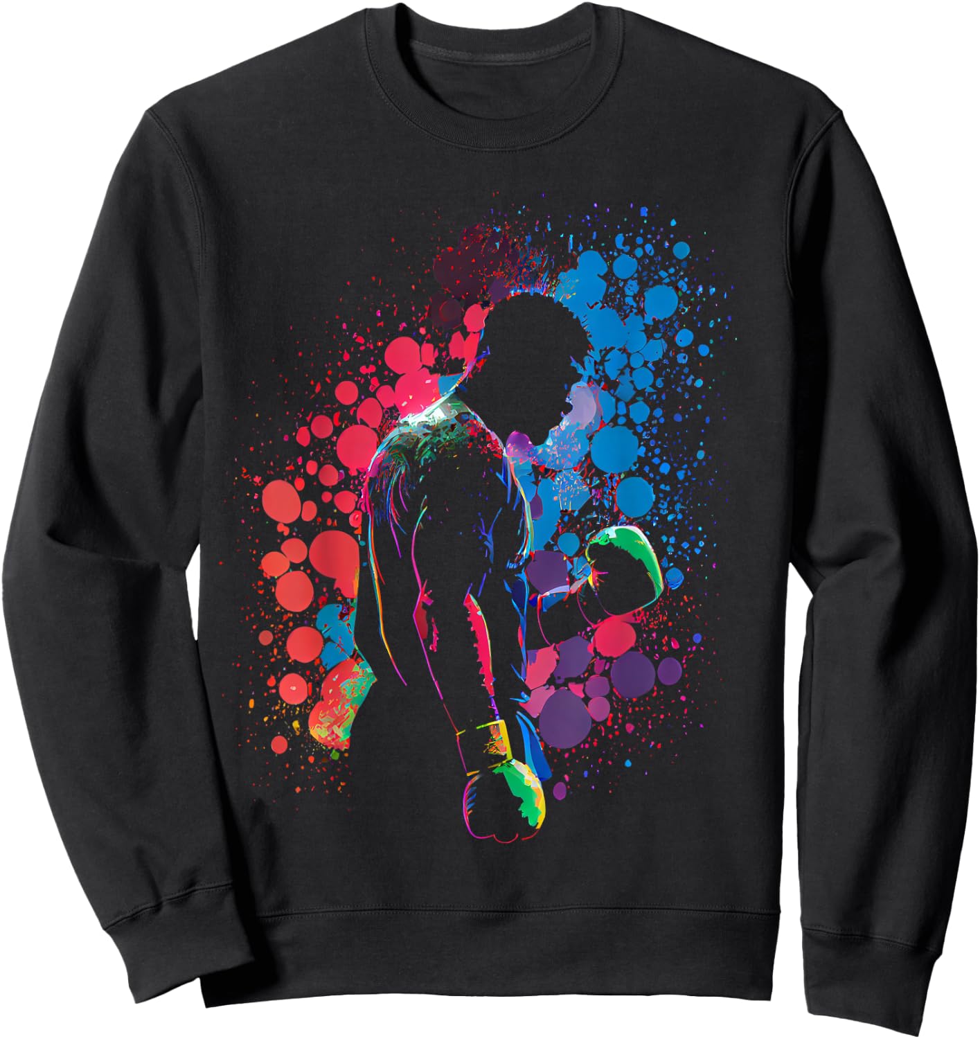 Boxing Boxer Competition Fight Boxing Coach Sport Athlete Sweatshirt - Sweatshirt | Black