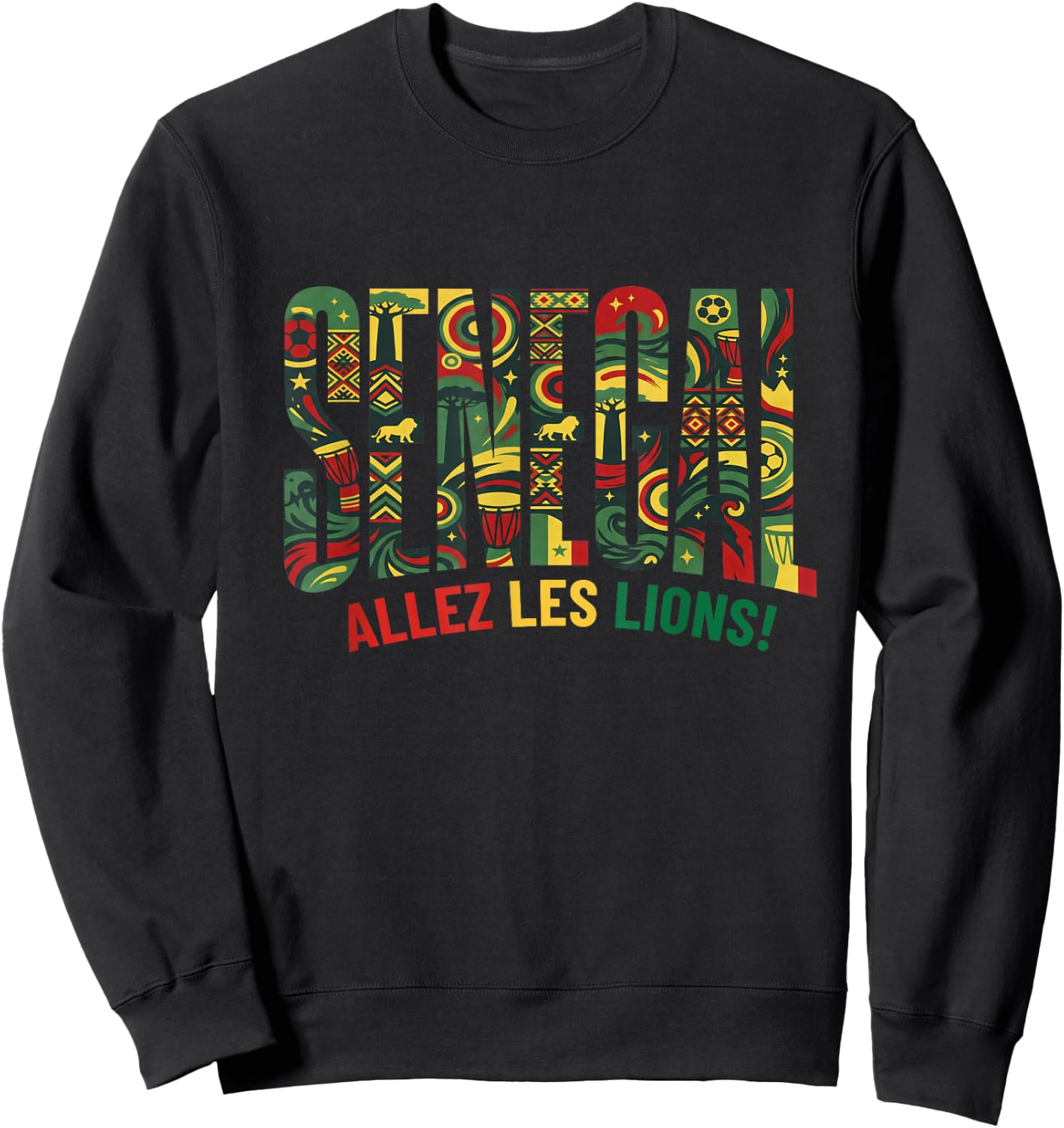 Senegal Sweatshirt - Sweatshirt | Black