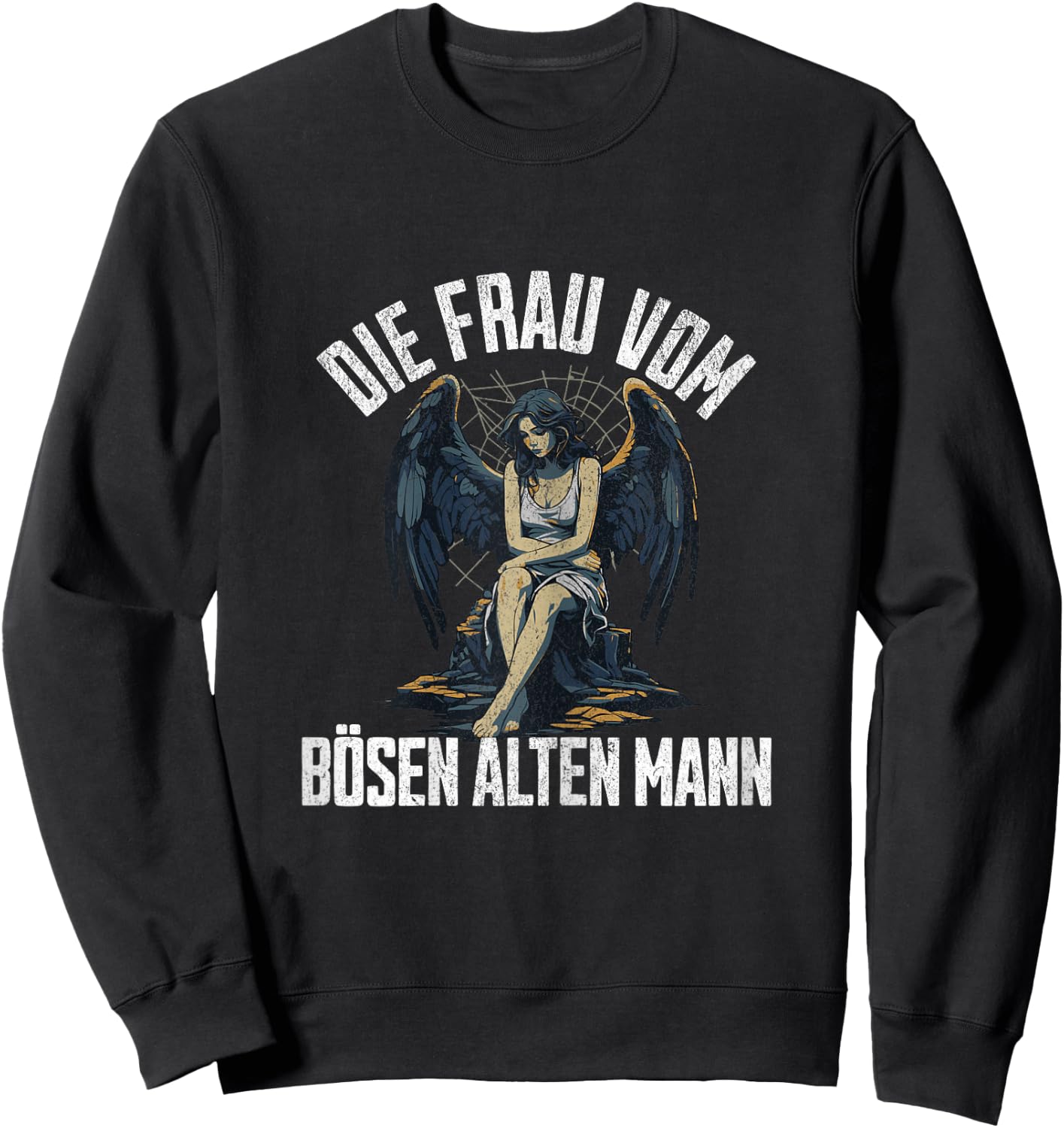 Die Frau Vom Bösen Alten Mann Sweatshirt - Sweatshirt | Black