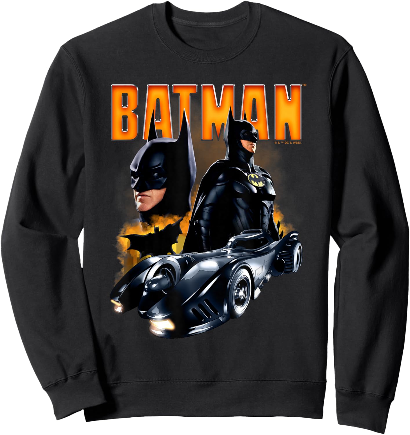 The Flash Movie Multiple Batman , black Sweatshirt - Sweatshirt | Black