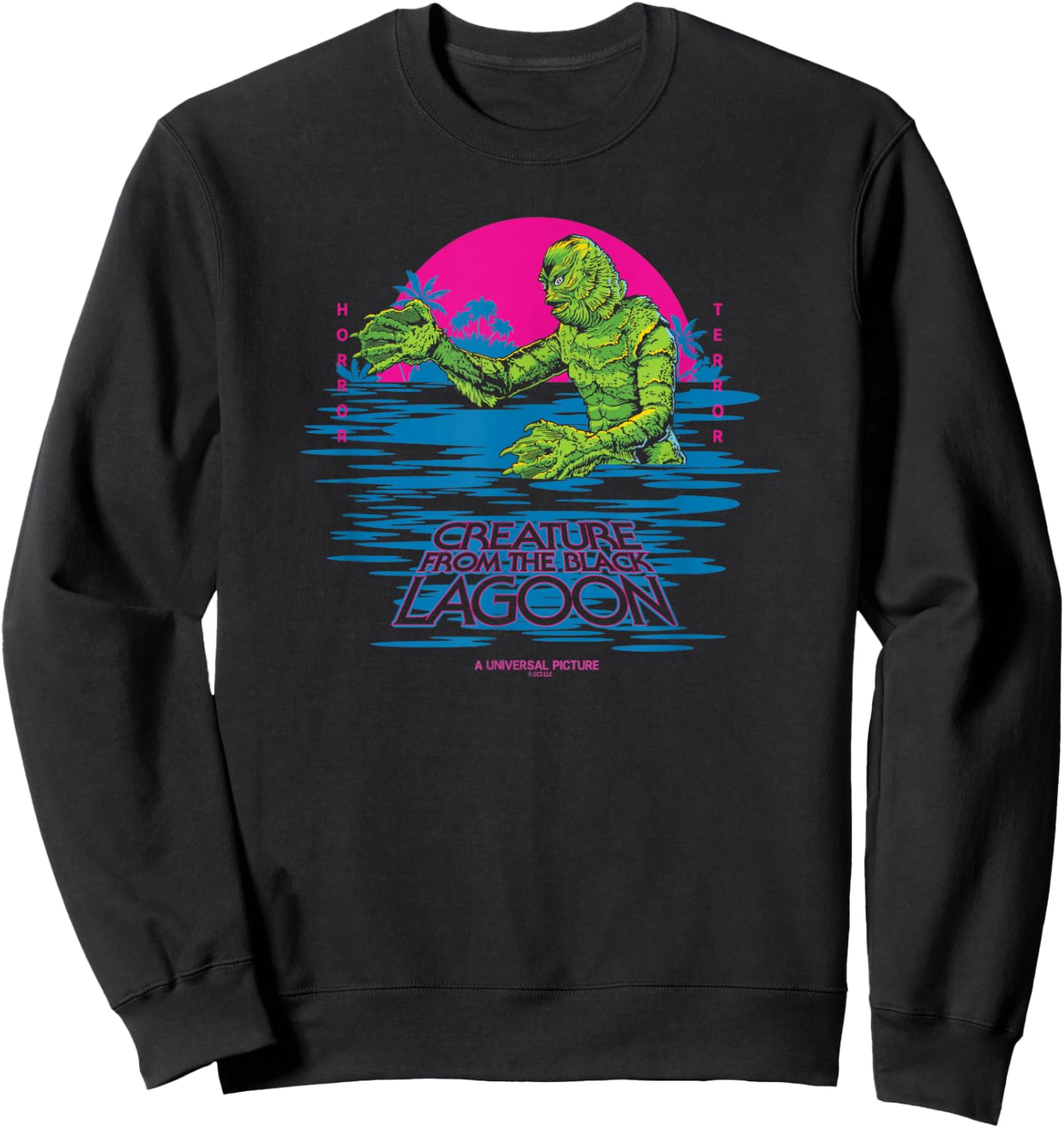 Creature from the Black Lagoon - Officially Licensed Sweatshirt - Sweatshirt | Black