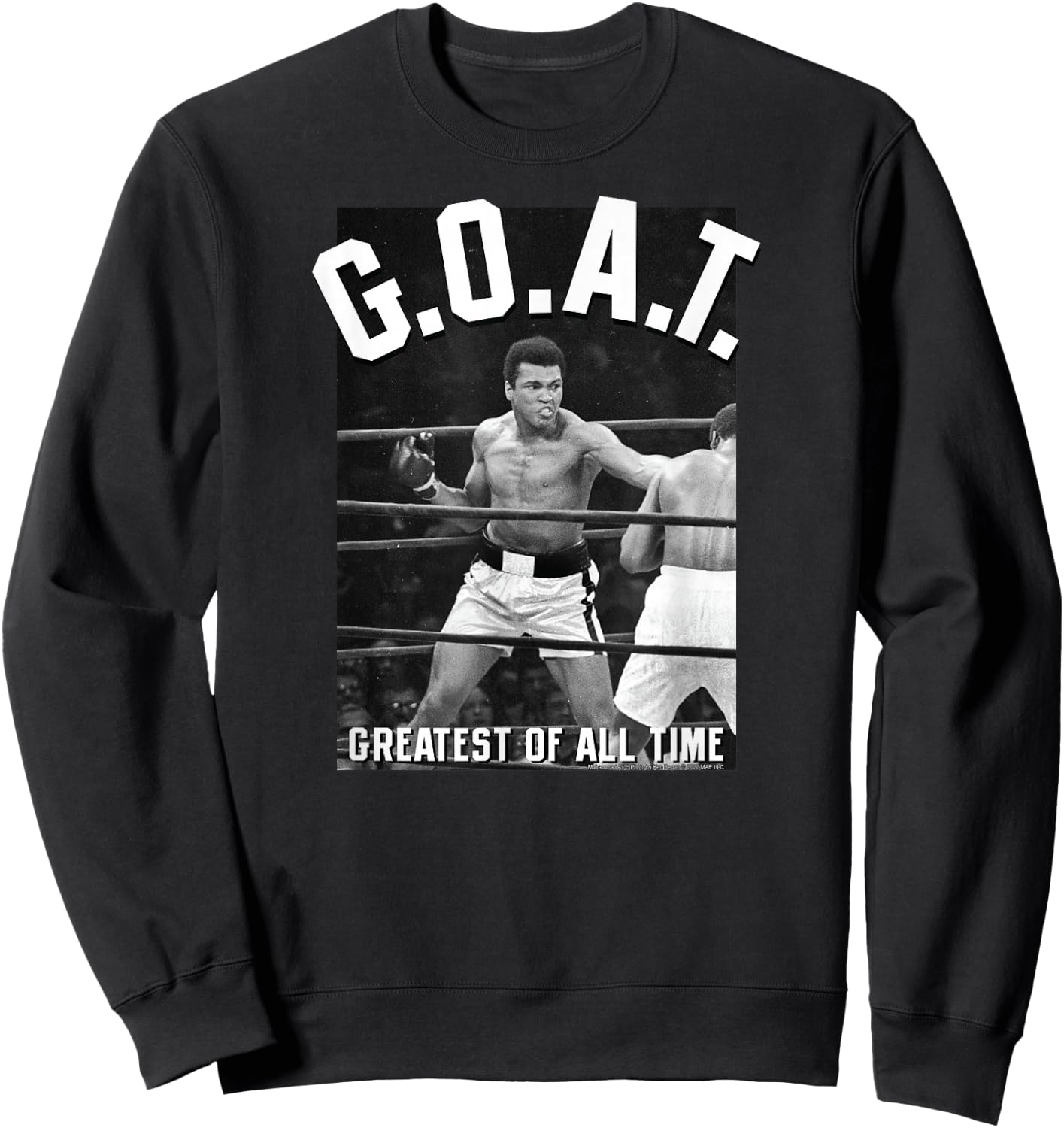 Muhammad Ali - G.O.A.T. Sweatshirt - Sweatshirt | Black