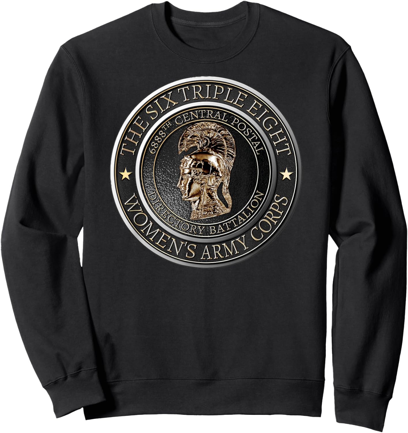 Honoring WWII 6888th Postal Battalion Heroes Sweatshirt - Sweatshirt | Black