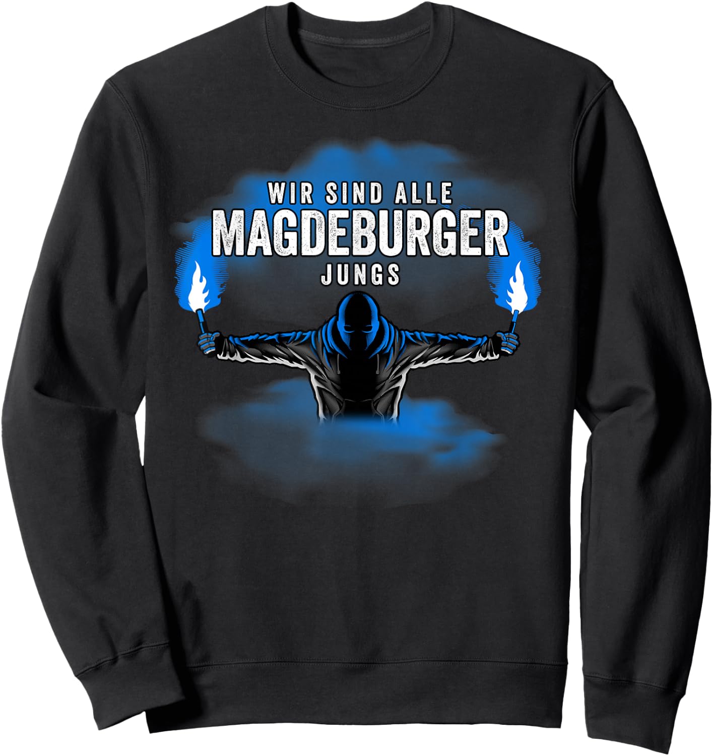 MAGDEBURGER Jungs - Fussball - MAGDEBURG - PYRO - BENGALO Sweatshirt - Sweatshirt | Black
