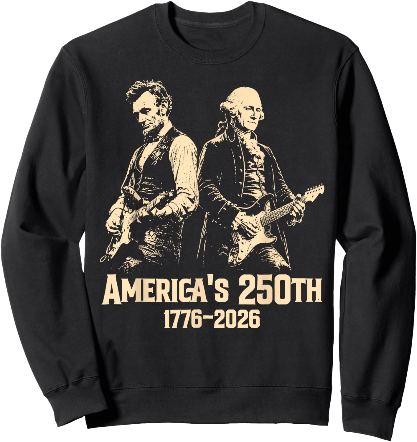 250 Years America Anniversary 250th Independence Day Freedom Sweatshirt - Sweatshirt | Black
