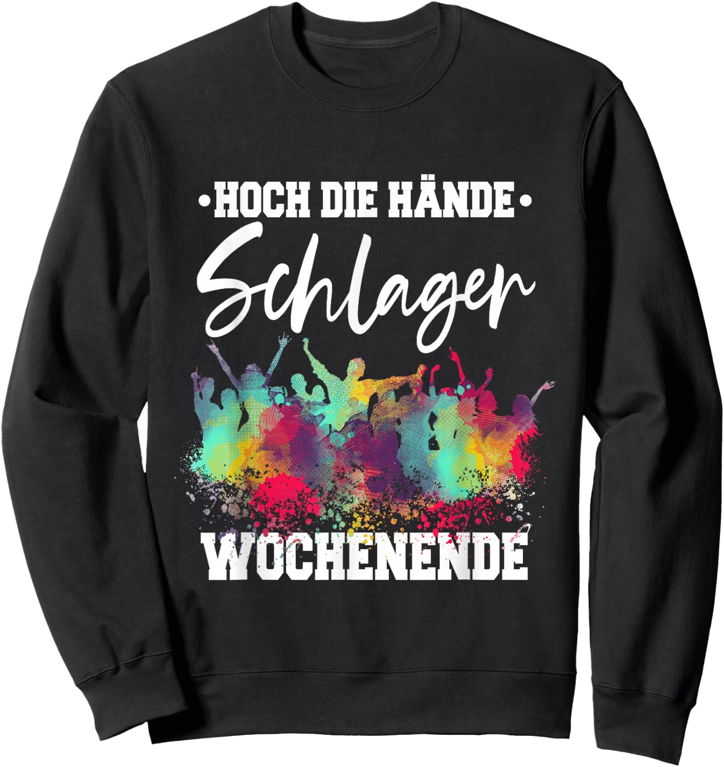Schlagerparty Schlager Sweatshirt - Sweatshirt | Black