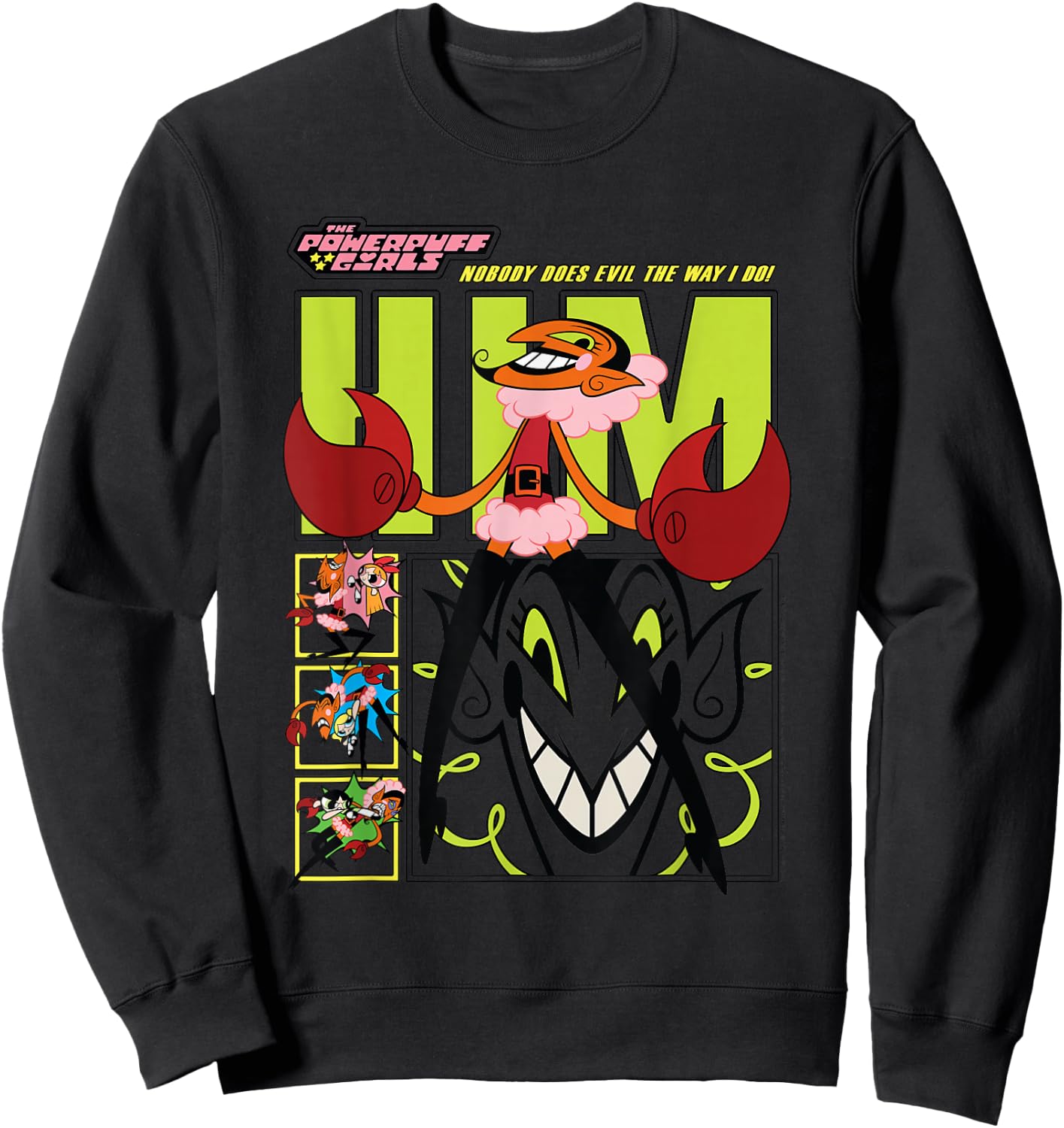 Powerpuff Girls HIM His Infernal Majesty Sweatshirt - Sweatshirt | Black
