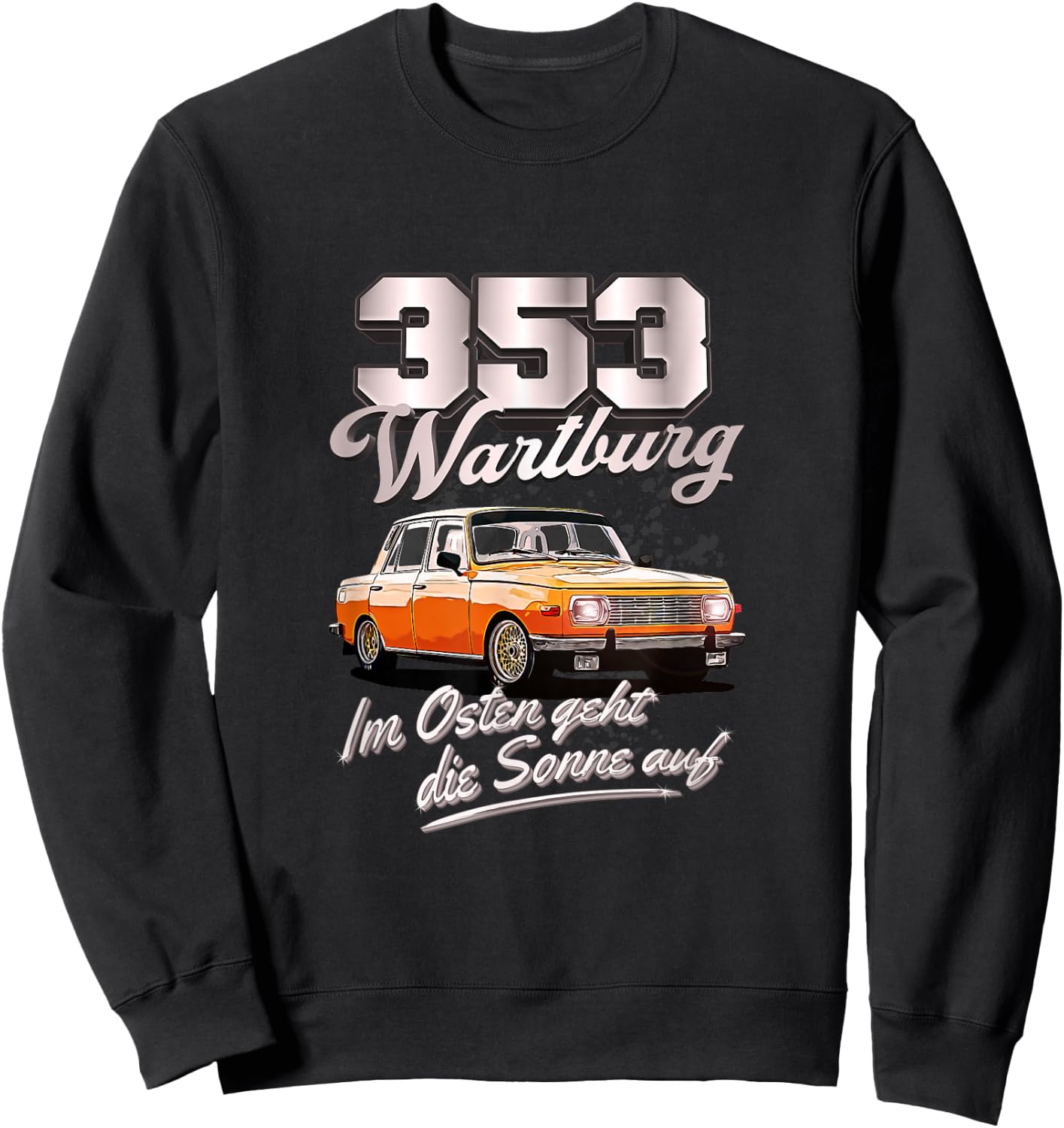 Wartburg 353 Tuning Sweatshirt - Sweatshirt | Black