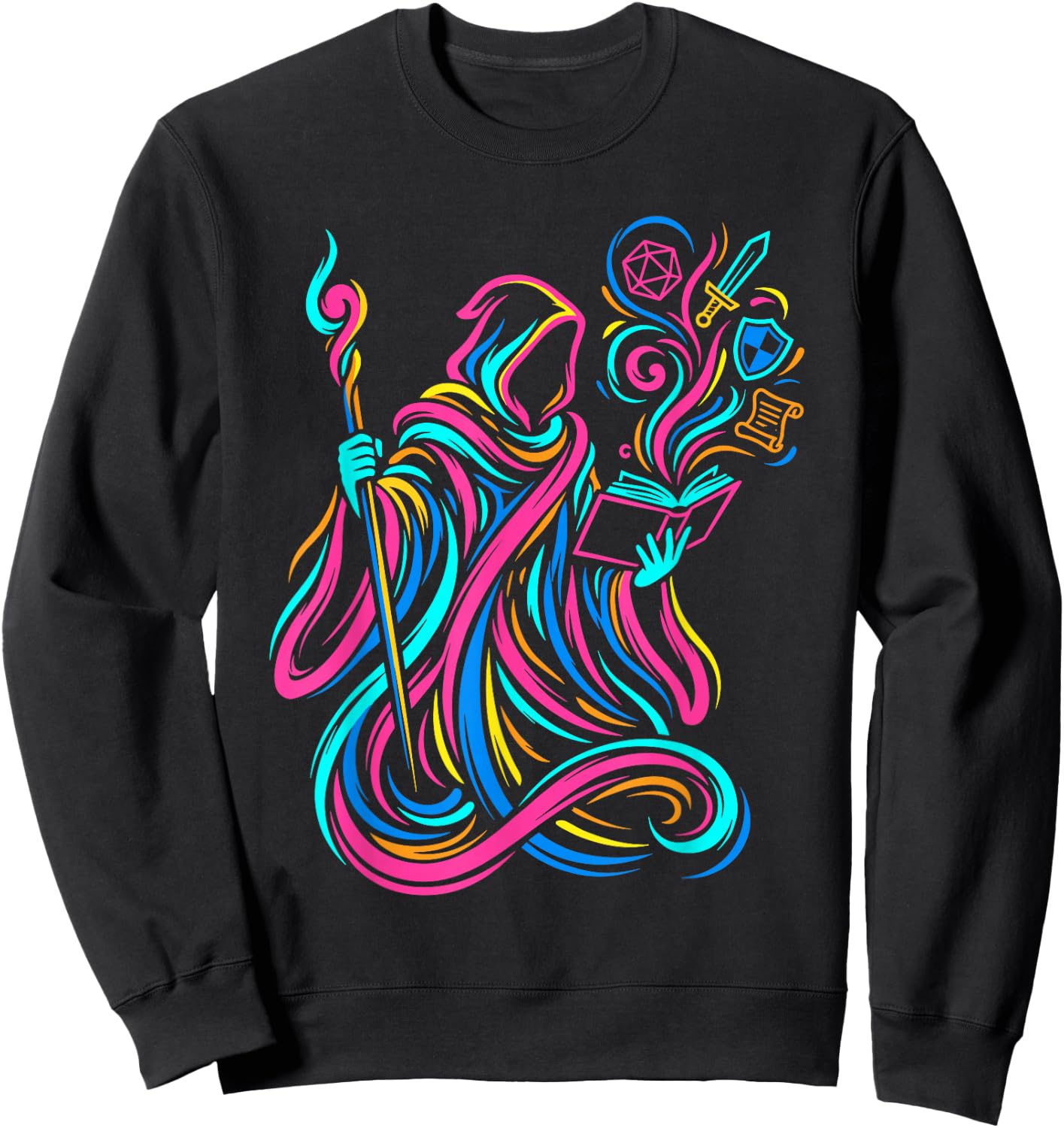Fantasy-Tabletop-Rollenspiel Rollenspiel Sweatshirt - Sweatshirt | Black