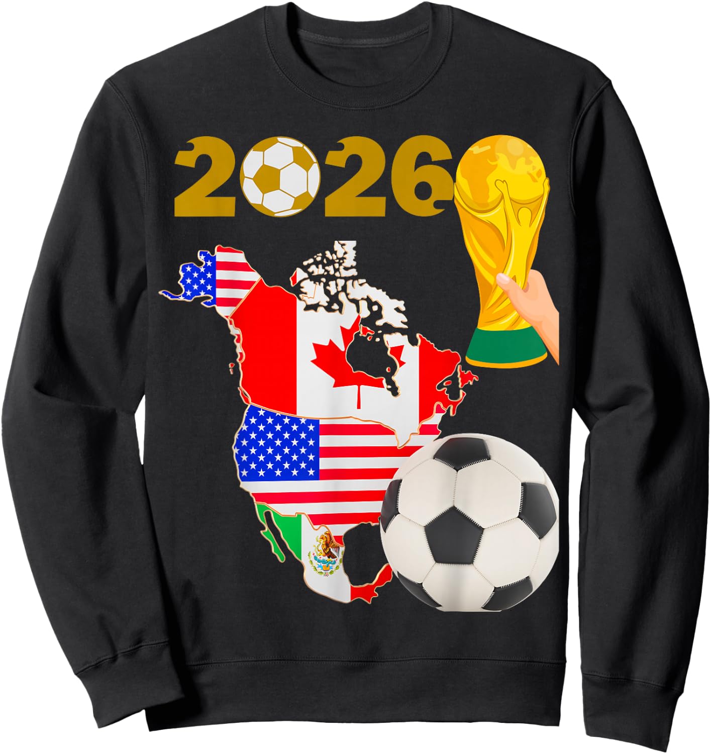 International Footbal 2026. Sweatshirt - Sweatshirt | Black