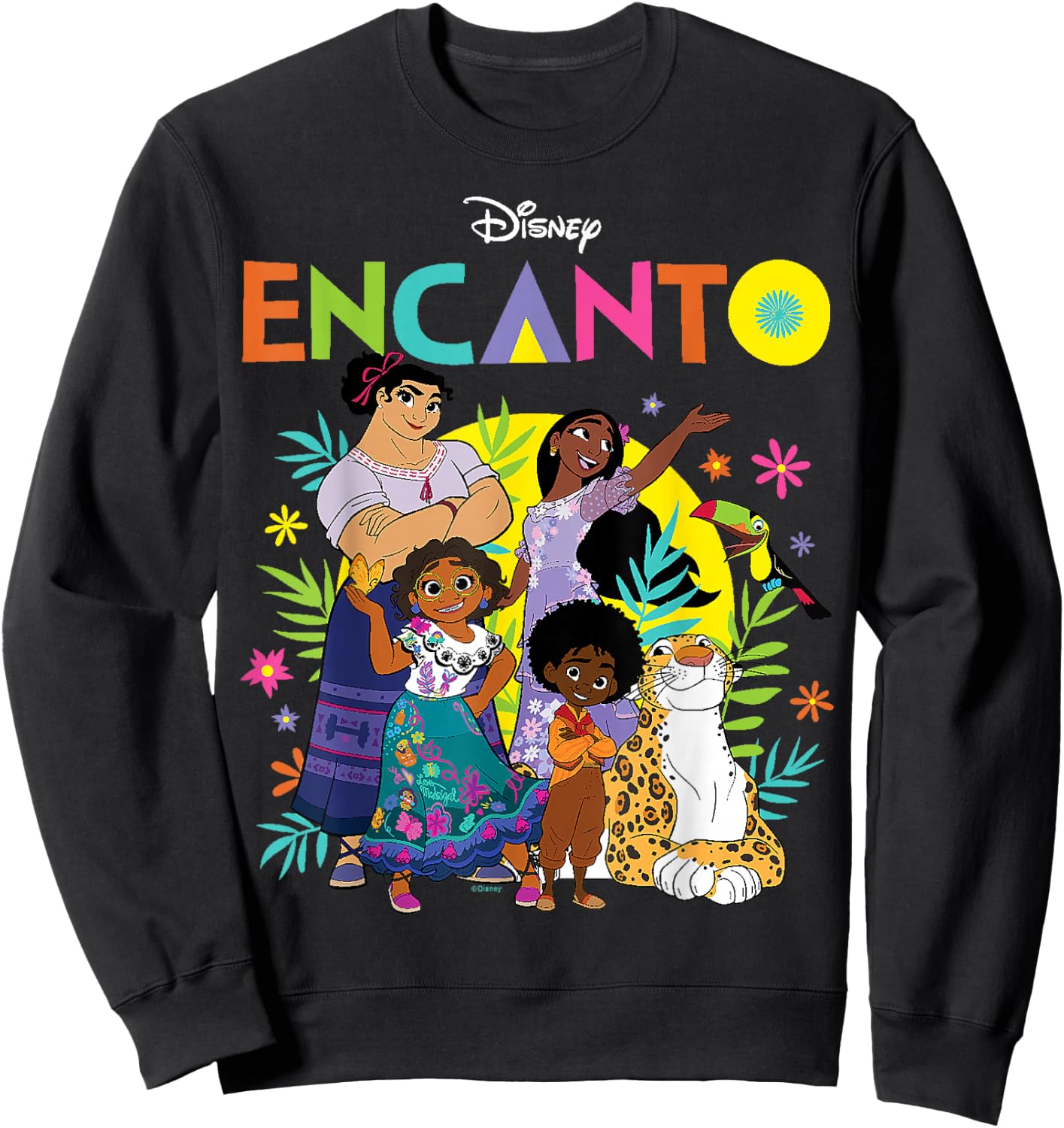 Encanto - Kids Luisa Maribel Antonio Isabel Sweatshirt - Sweatshirt | Black