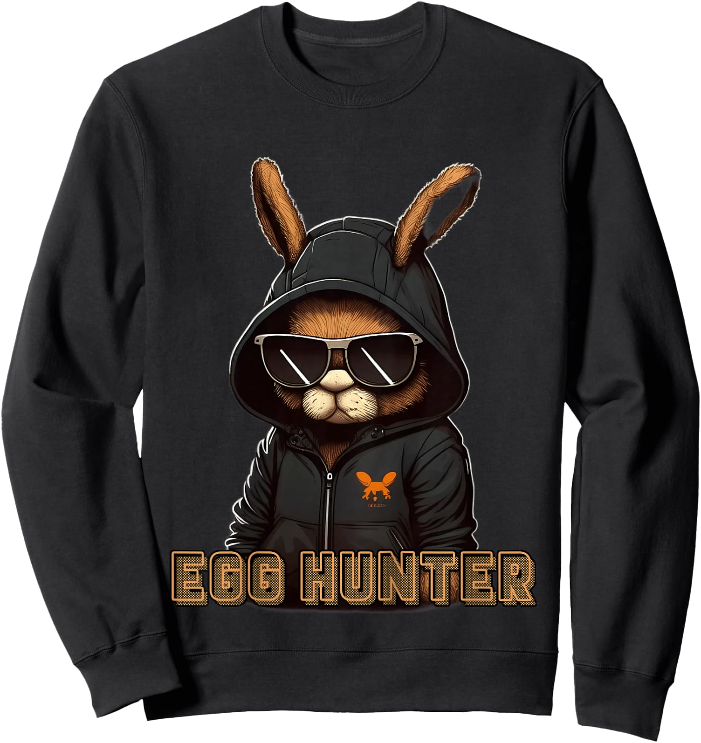 Kinder Cooler Osterhase für Jungen und Kinder Sweatshirt - Sweatshirt | Black
