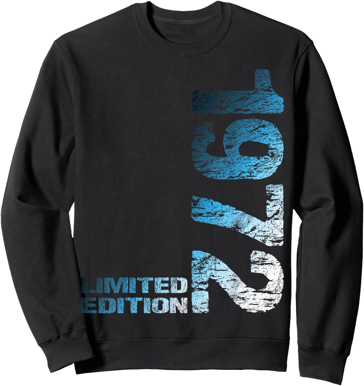 54. Geburtstag 1972 Limited Edition Mann Frau Sweatshirt - Sweatshirt | Black