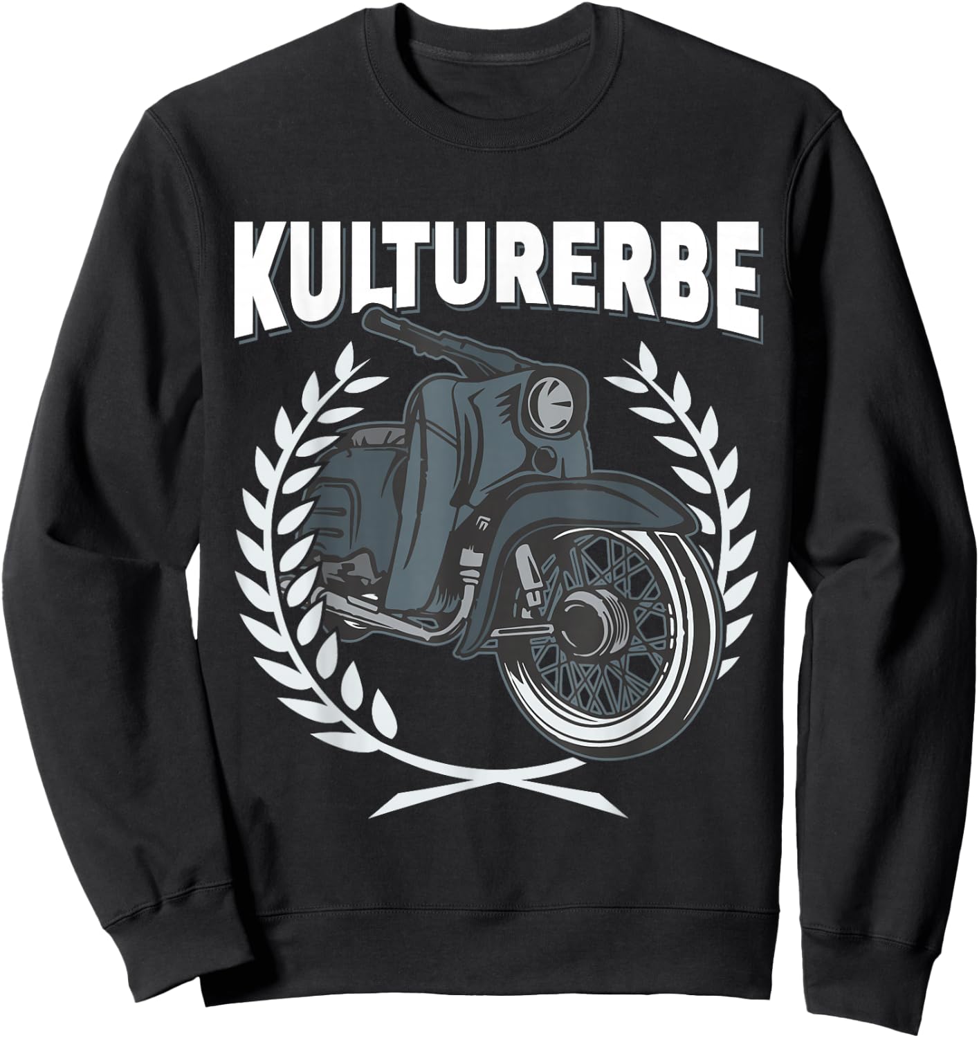 Kulturerbe KR51 Simson Moped Sweatshirt - Sweatshirt | Black