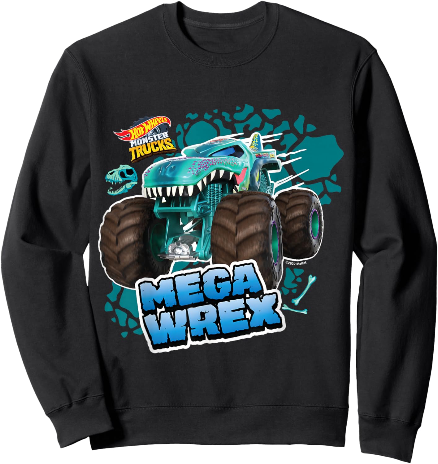 Hot Wheels - Mega Wrex , black Sweatshirt - Sweatshirt | Black
