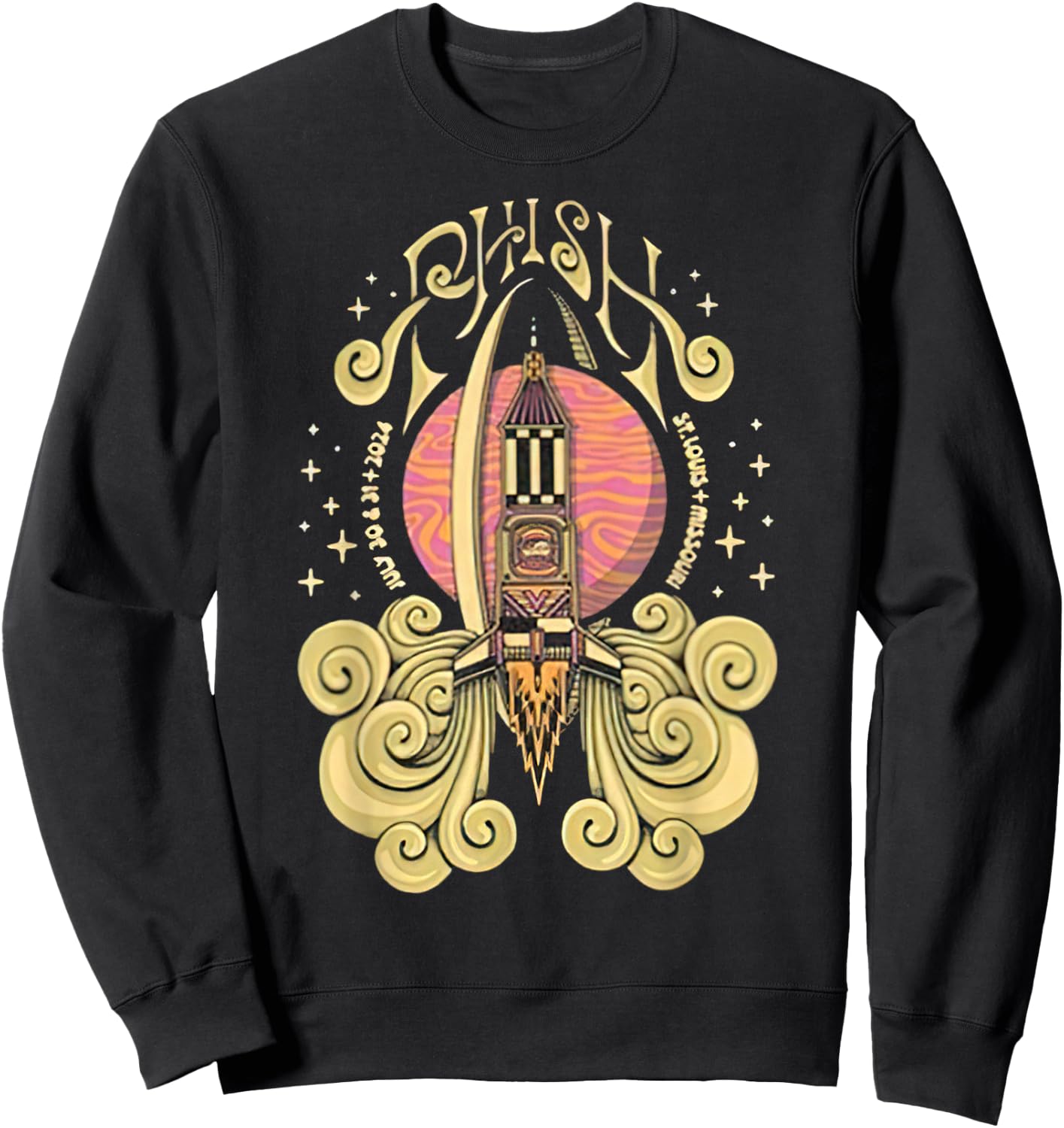 Phish Store Summer Tour Sweatshirt - Sweatshirt | Black