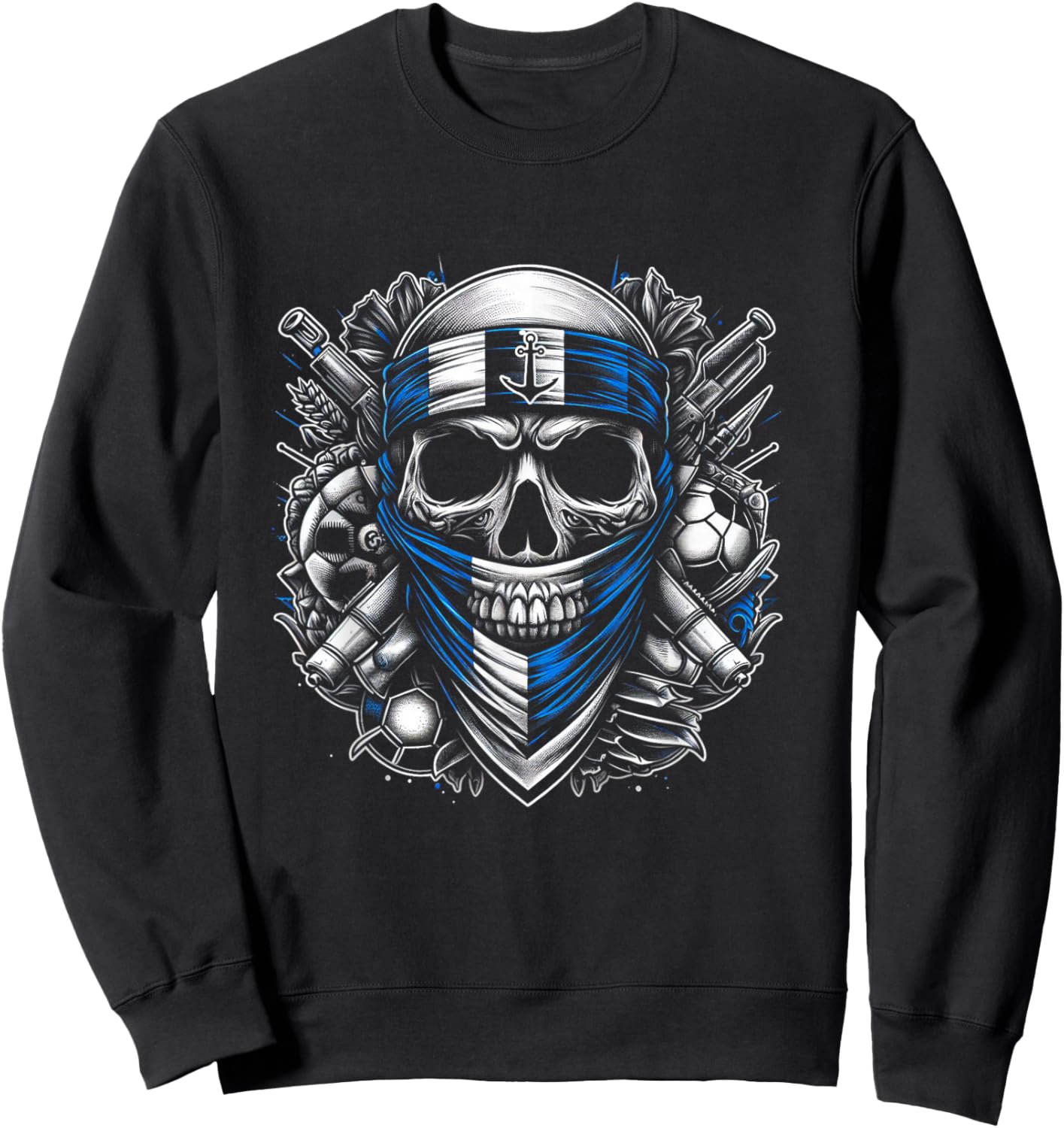Hamburg North German Low German Moin Hamburch Souvenir , black Sweatshirt - Sweatshirt | Black