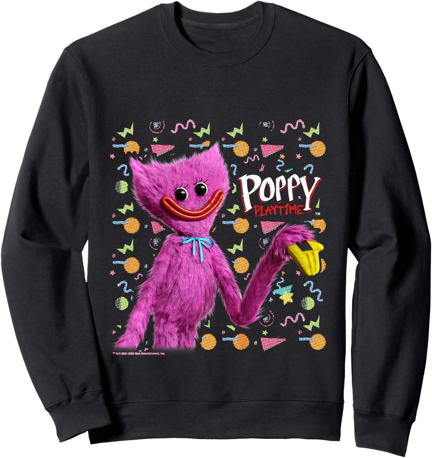 Enfant Poppy Playtime Kissy Missy Smile pour Enfants Sweatshirt - Sweatshirt | Black