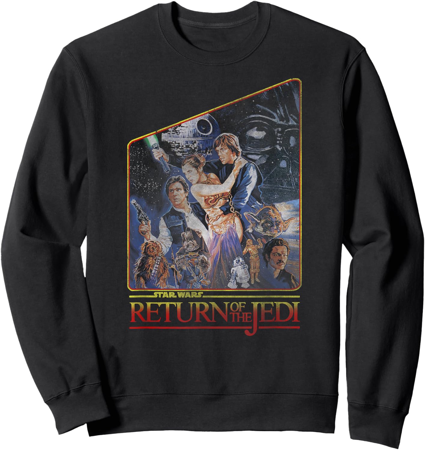 Star Wars Return of the Jedi Graphic Sweatshirt - Sweatshirt | Black