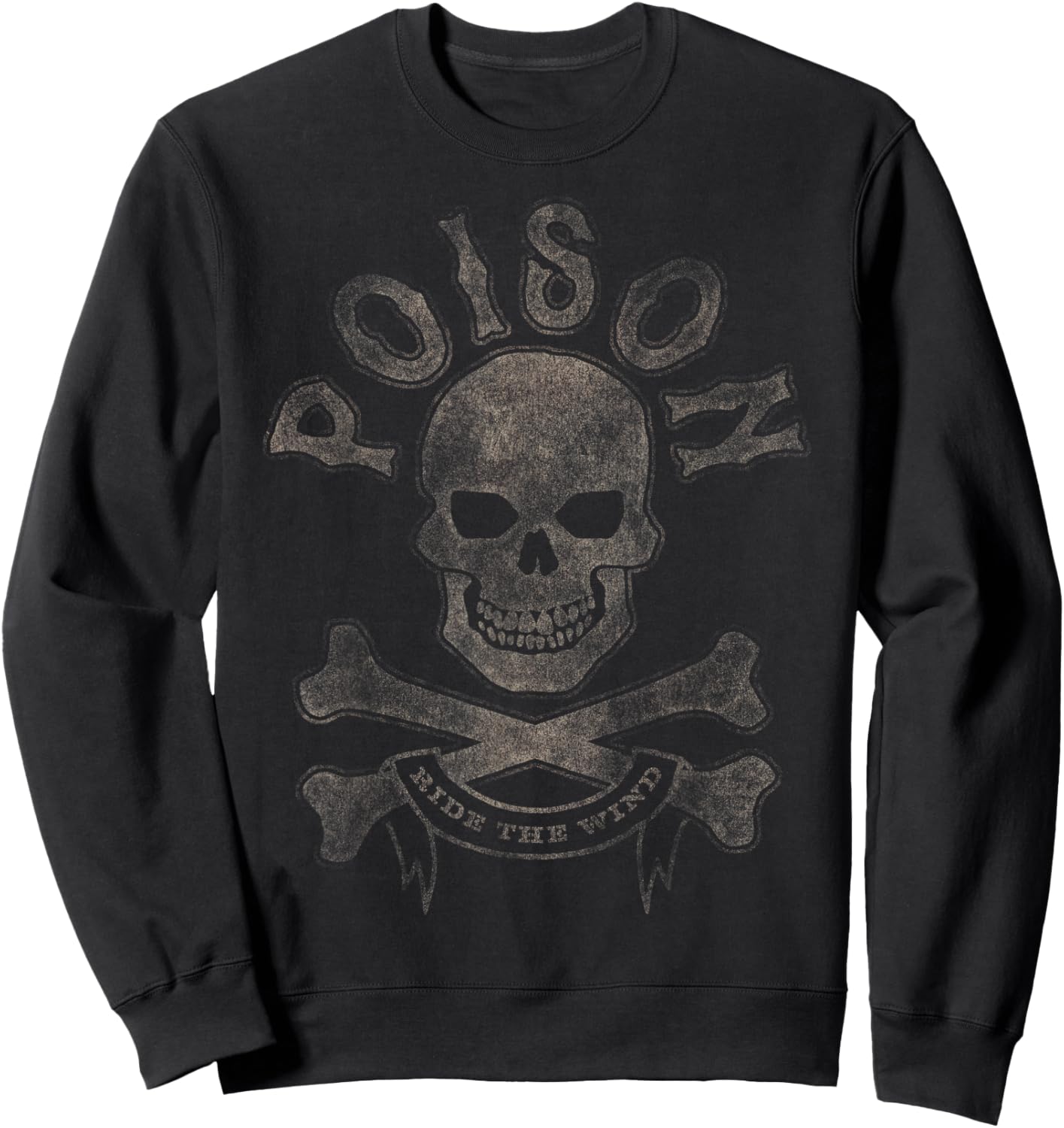 Poison - Ride The Wind Sweatshirt - Sweatshirt | Black