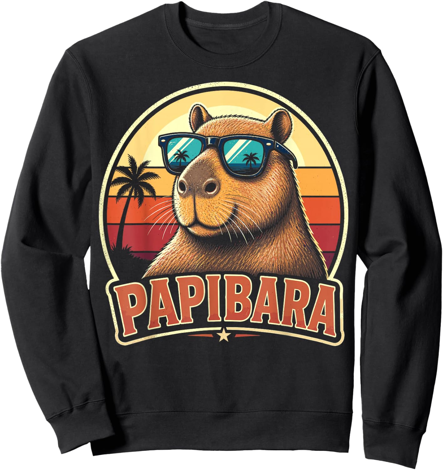 Papa Geschenk Papa Vatertag Shirt Herren Lustig Papa Sweatshirt - Sweatshirt | Black