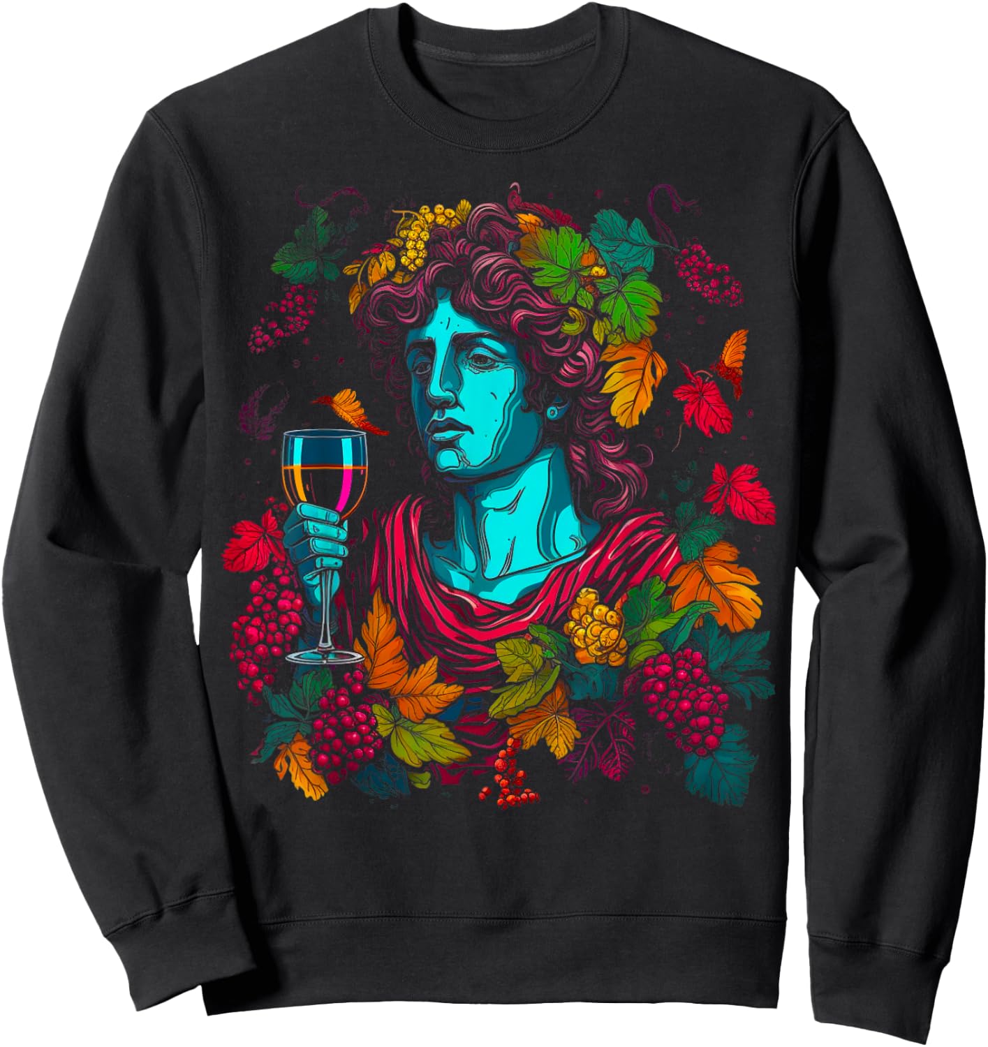 Dionysos Bacchus Sweatshirt - Sweatshirt | Black