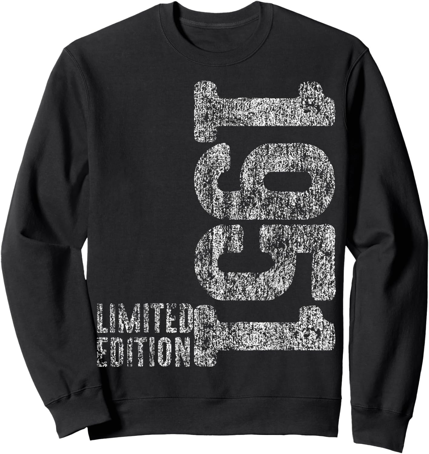 75. Geburtstag Mann Frau 75 Jahre 1951 Deko Geschenk Lustig Sweatshirt - Sweatshirt | Black