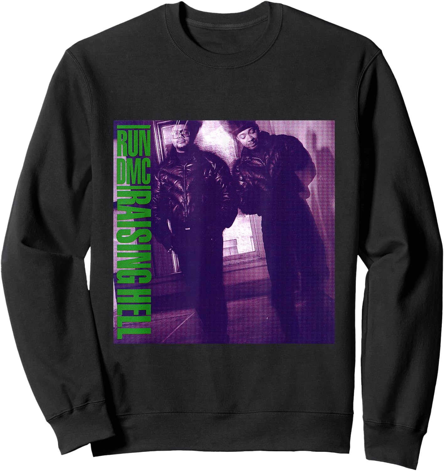 RUN DMC Raising Hell Cover Sweatshirt - Sweatshirt | Black