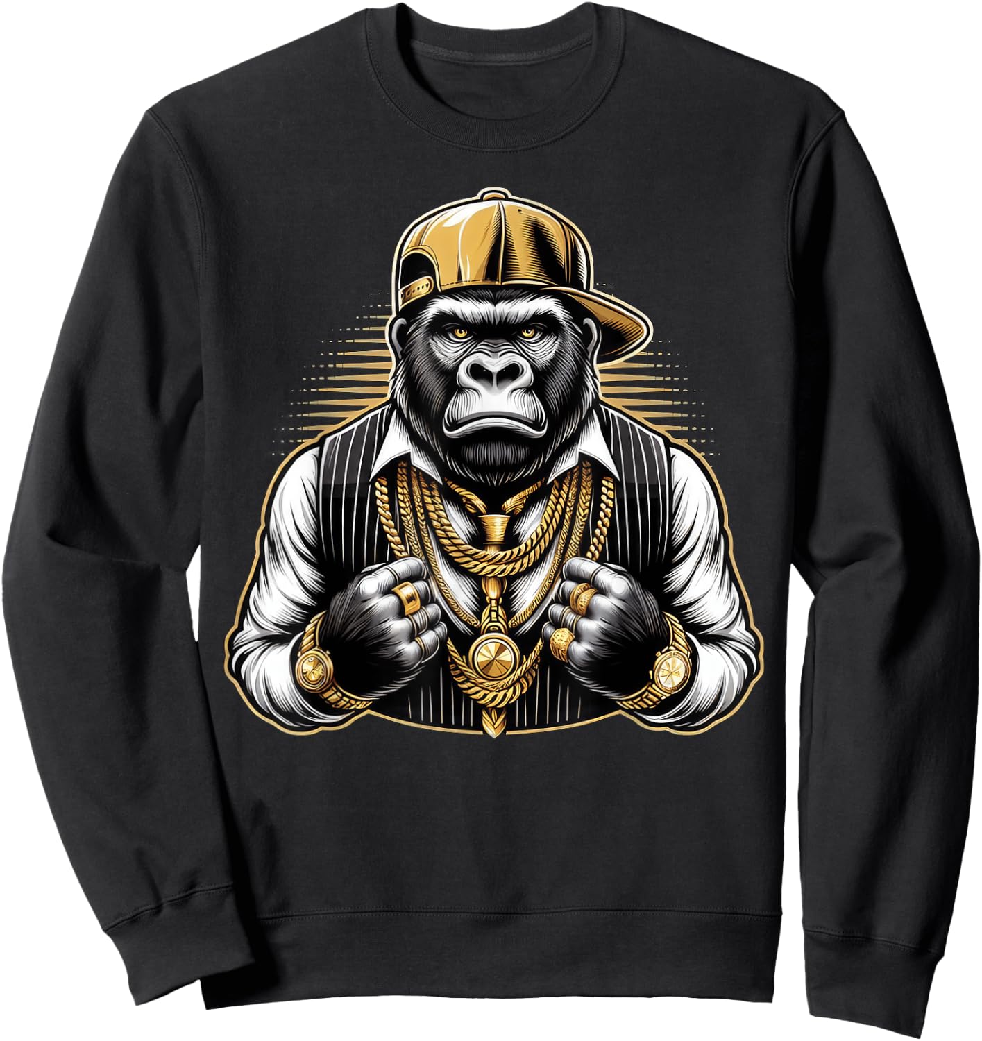 Rapper , black Sweatshirt - Sweatshirt | Black